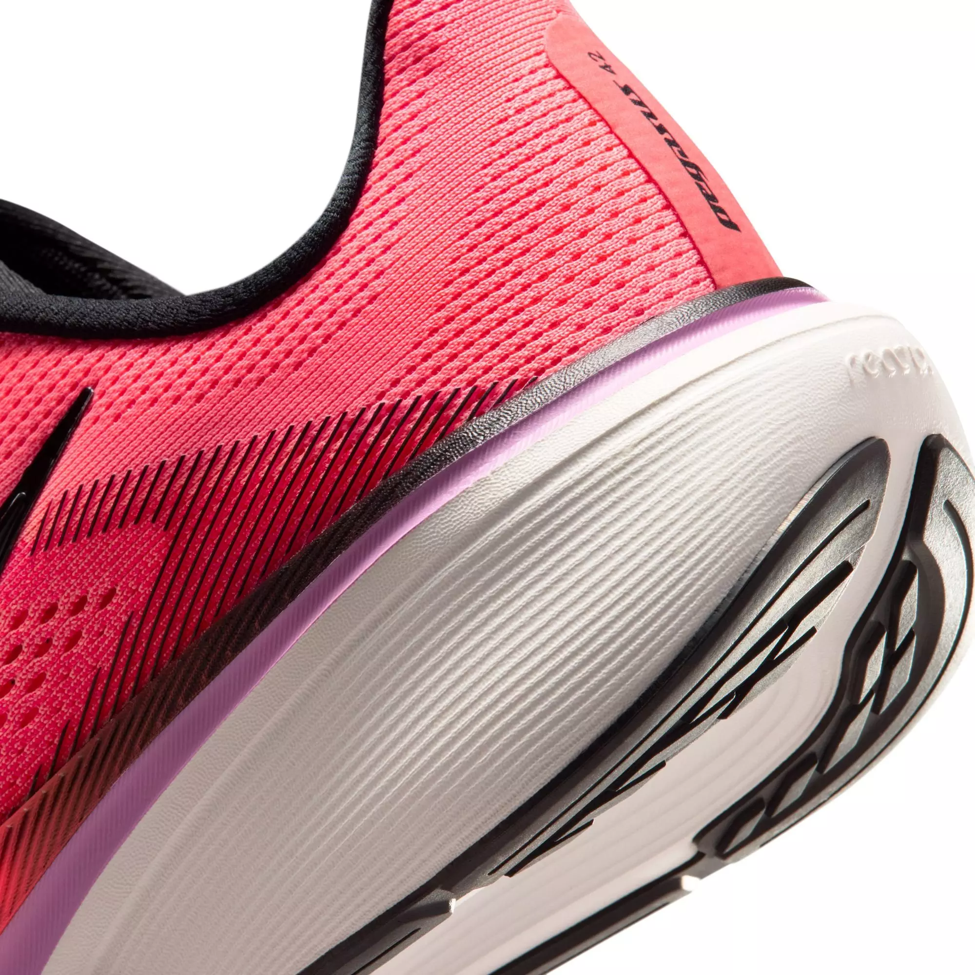 Nike Pegasus 42 "Lava Glow" Women's Road Running Shoe - LAVA GLOW/BLACK/FLASH CRIMSON/LT MAGENTA