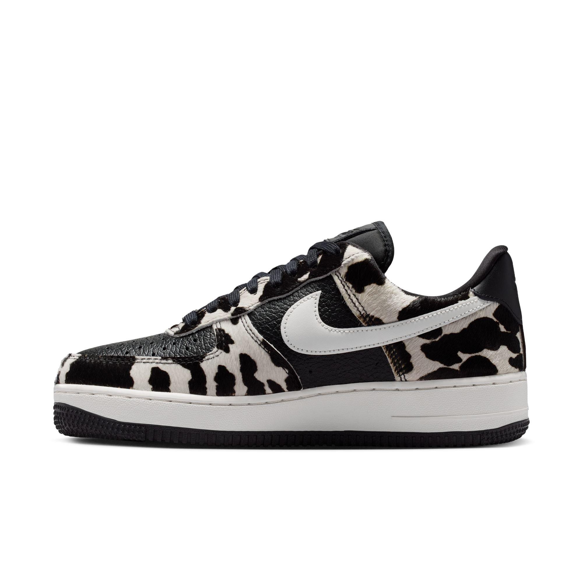Nike Air Force 1 '07 "Black/Phantom" Women's Shoe - BLACK/WHITE Thumbnail View 4