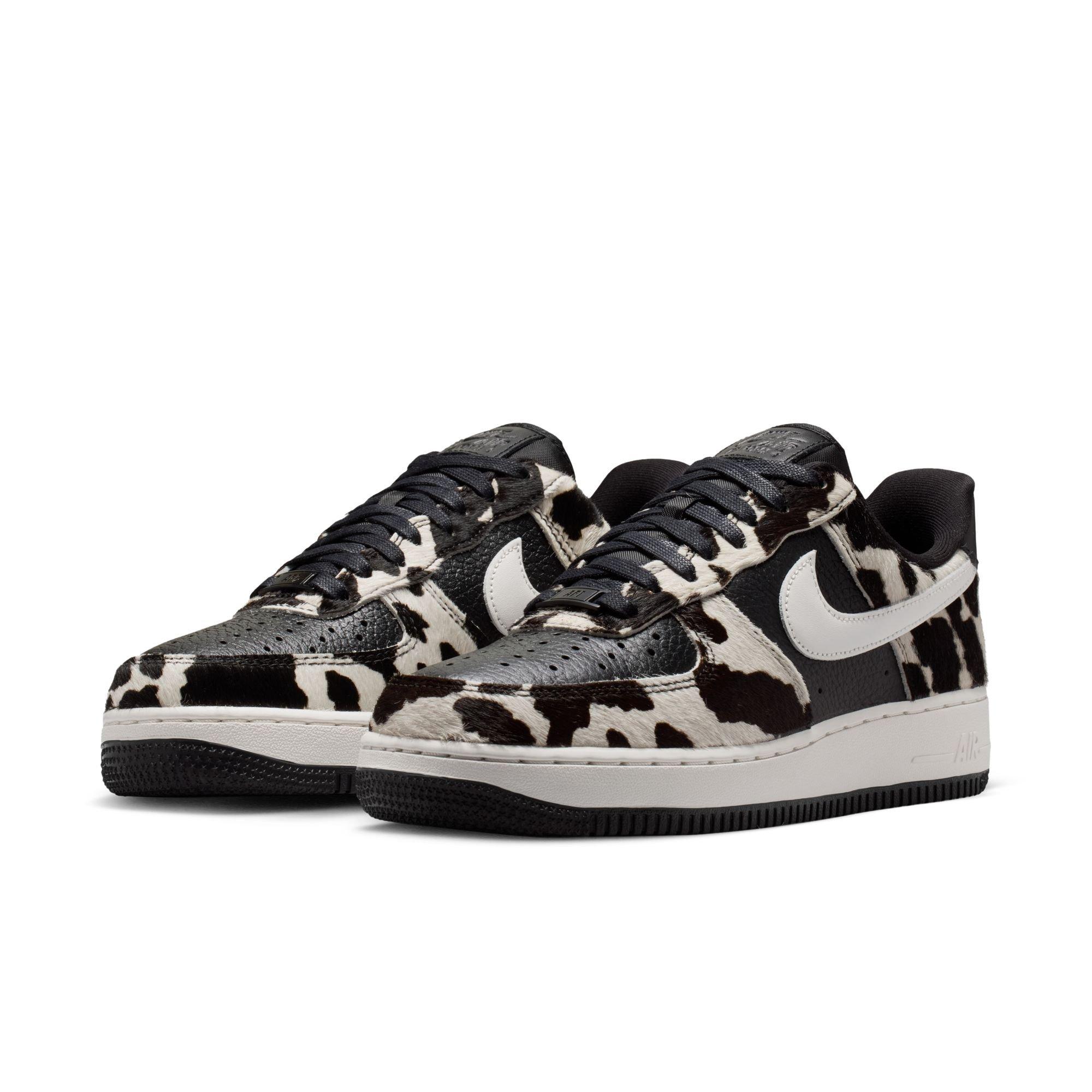 Nike Air Force 1 '07 "Black/Phantom" Women's Shoe - BLACK/WHITE Thumbnail View 5