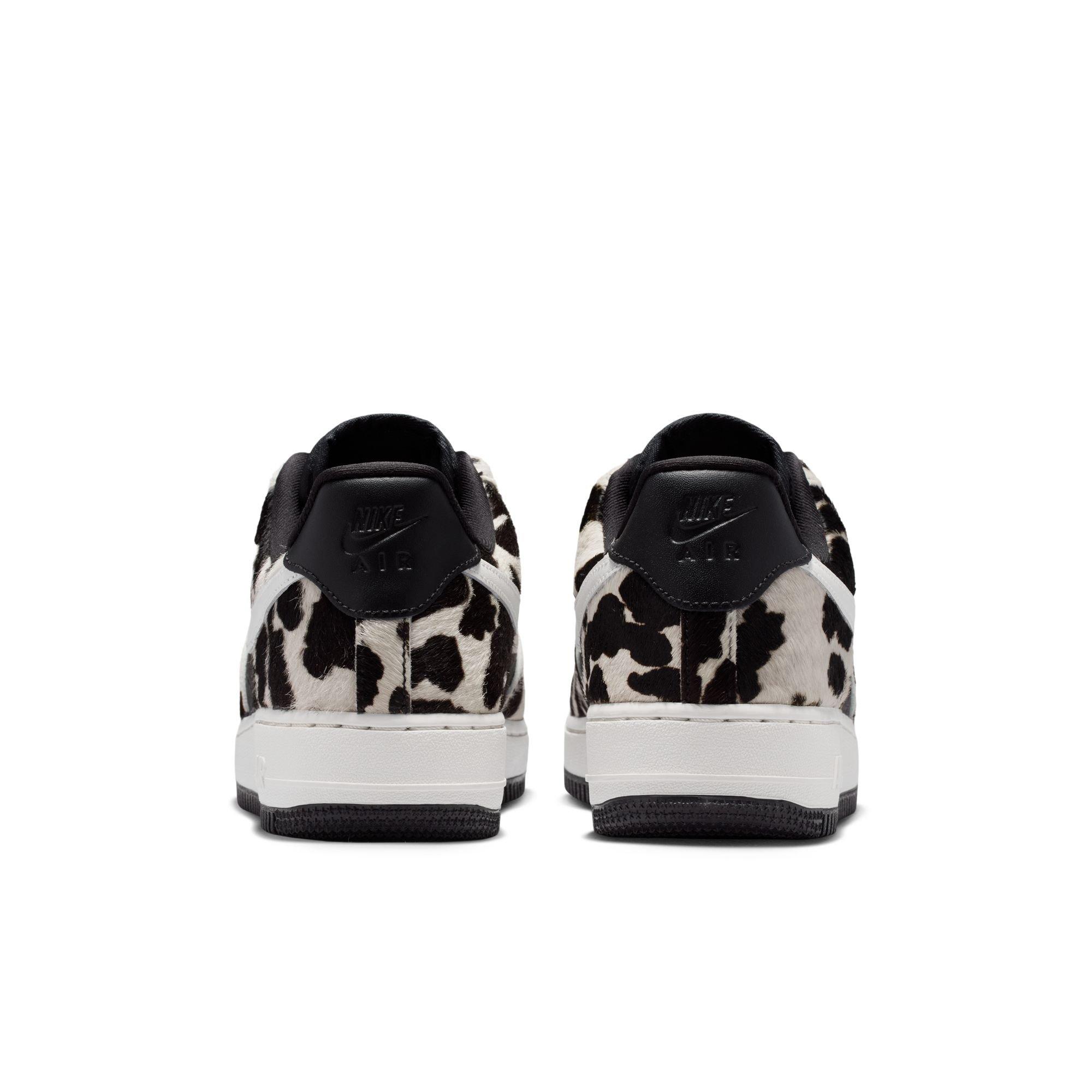 Nike Air Force 1 '07 "Black/Phantom" Women's Shoe - BLACK/WHITE Thumbnail View 7