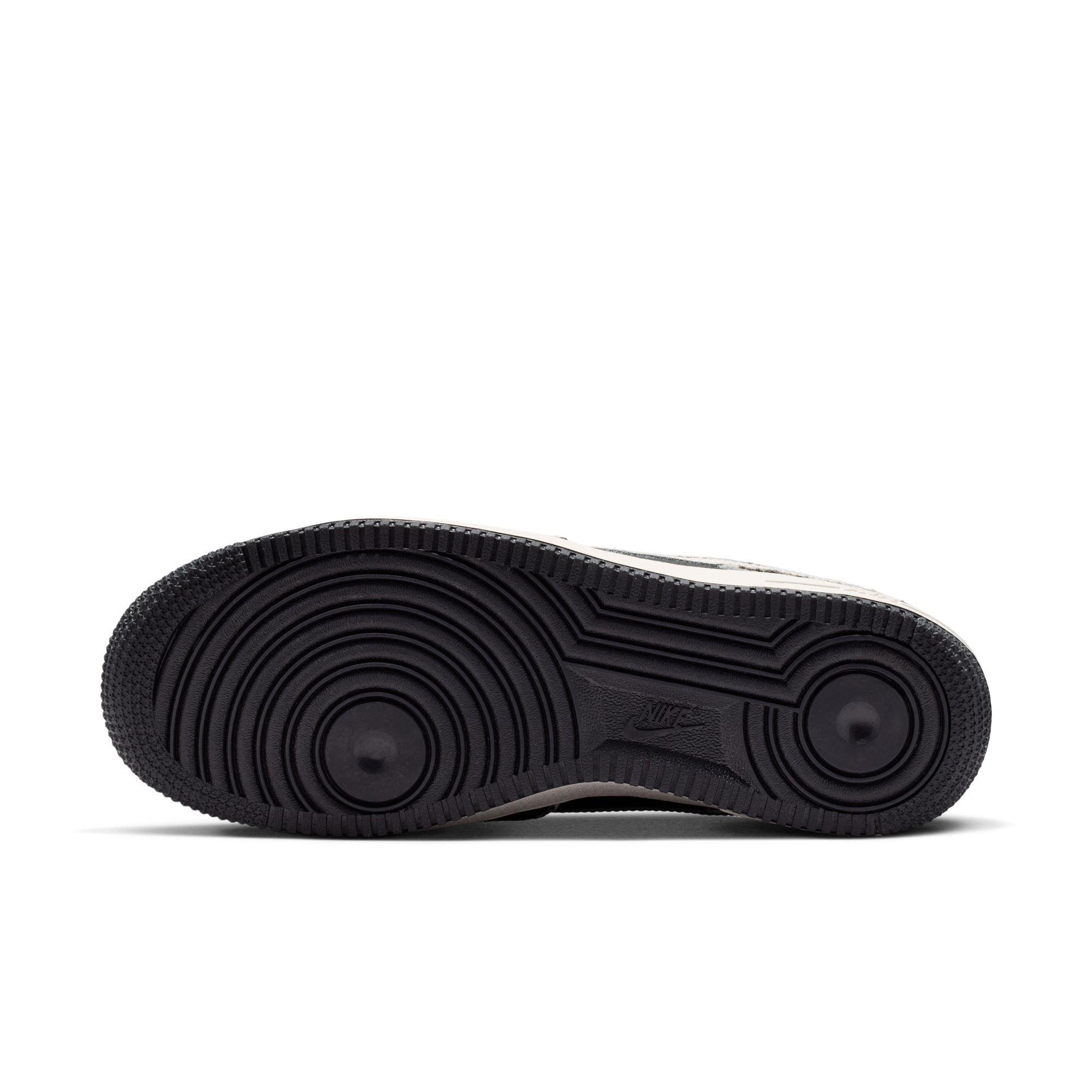 Nike Air Force 1 '07 "Black/Phantom" Women's Shoe - BLACK/WHITE Thumbnail View 9