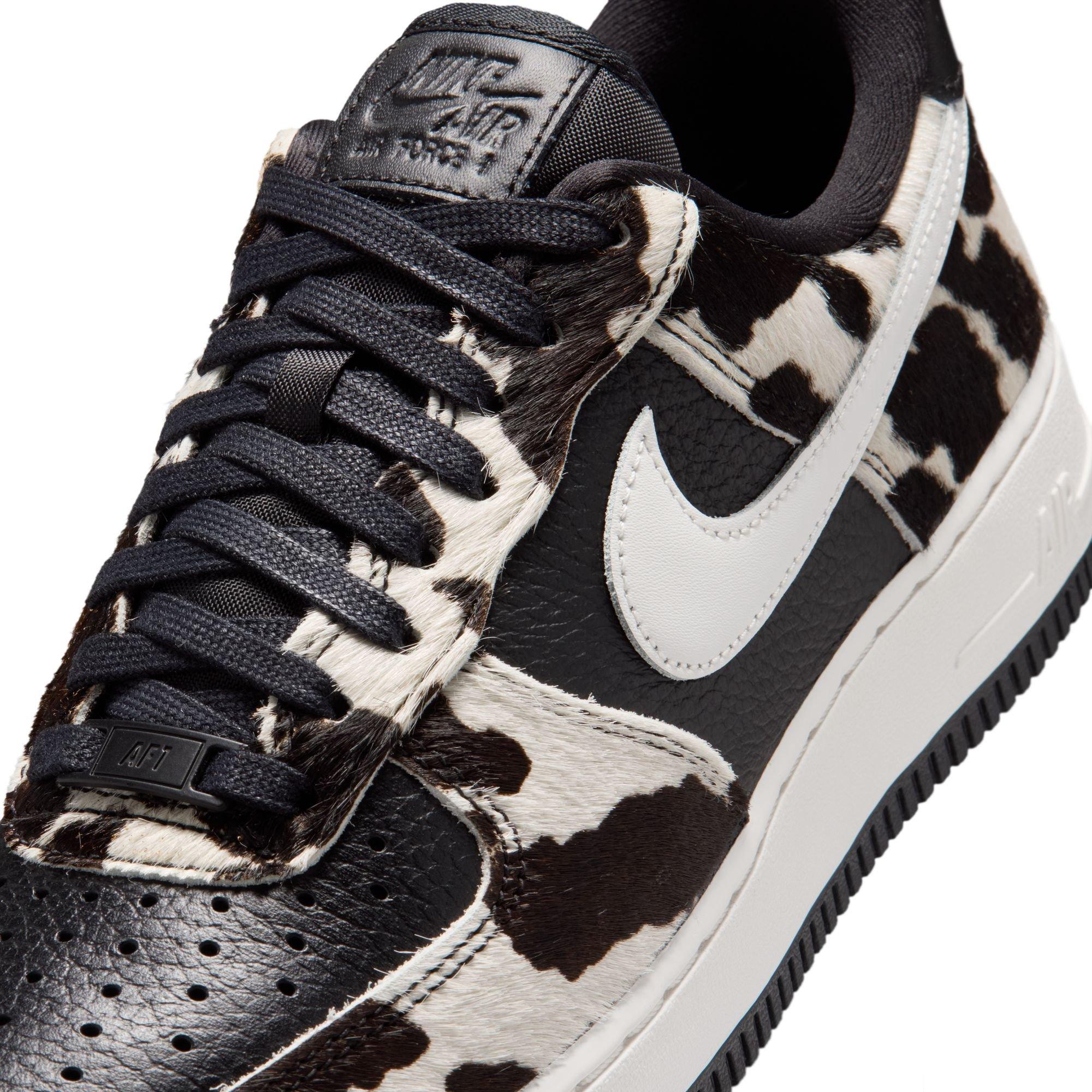 Nike Air Force 1 '07 "Black/Phantom" Women's Shoe - BLACK/WHITE Thumbnail View 10