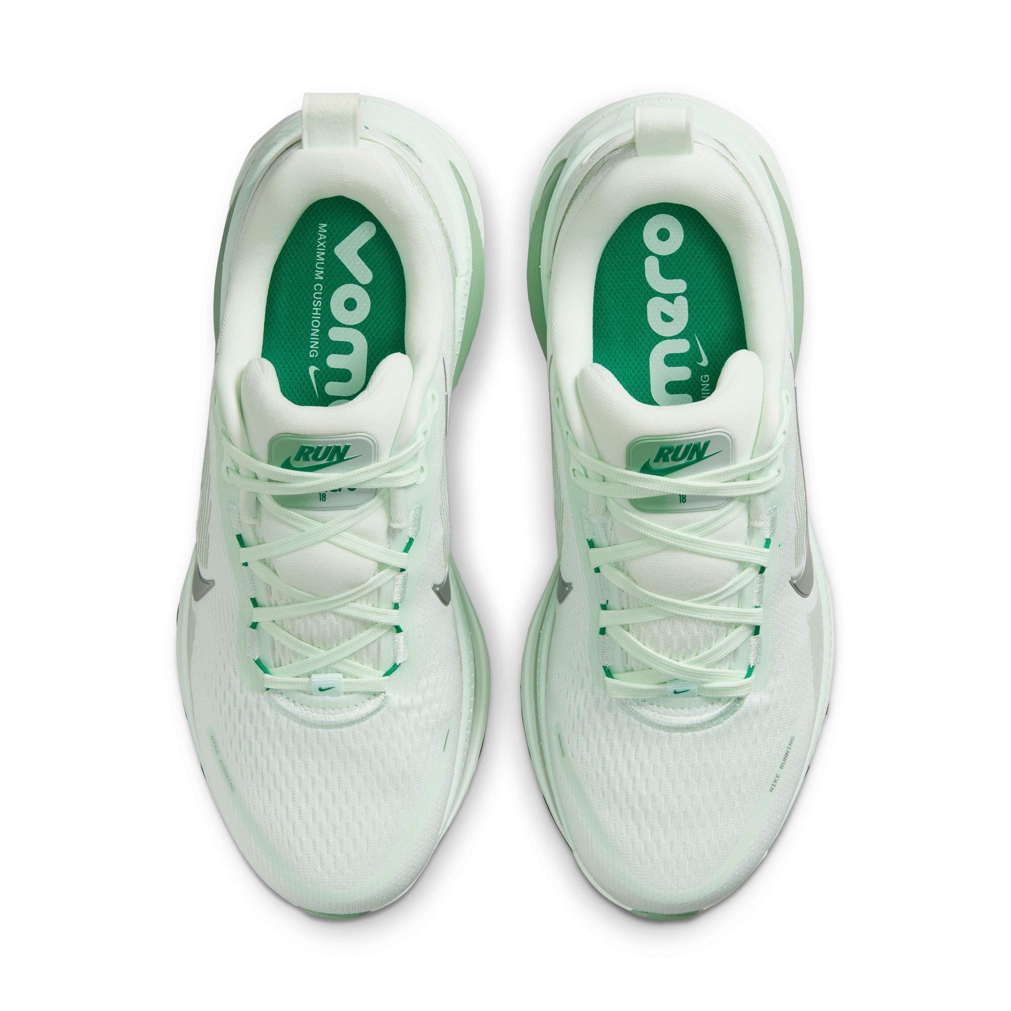 Nike Vomero 18 "Barely Green/Metallic Silver/Steam" Women's Road Running Shoe - LT GREEN Thumbnail View 6