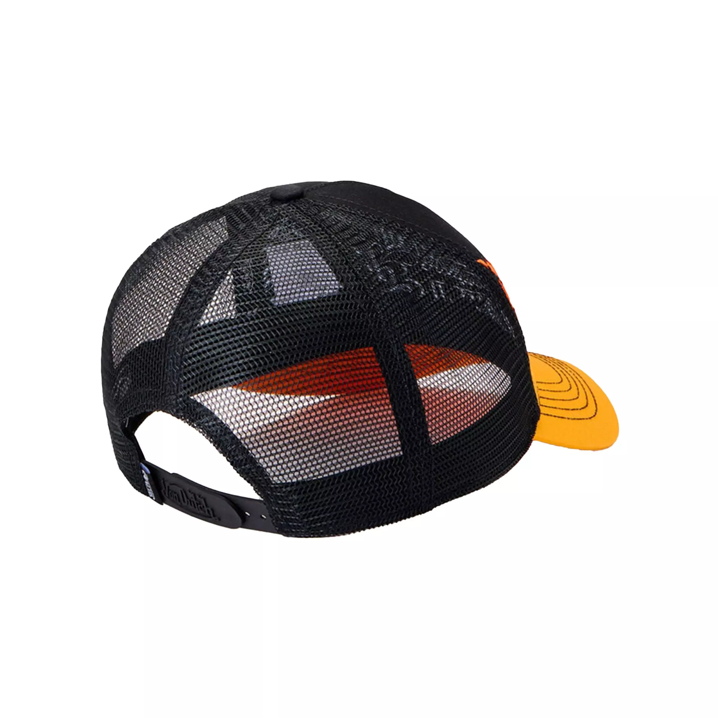 VD HEAT FLAMES TRKR-BLK - BLACK/RED