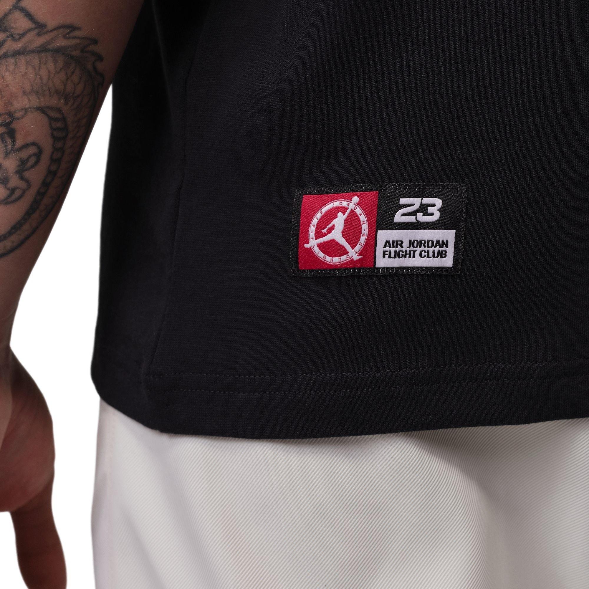 Jordan Men's Flight Club Tee - BLACK Thumbnail View 5