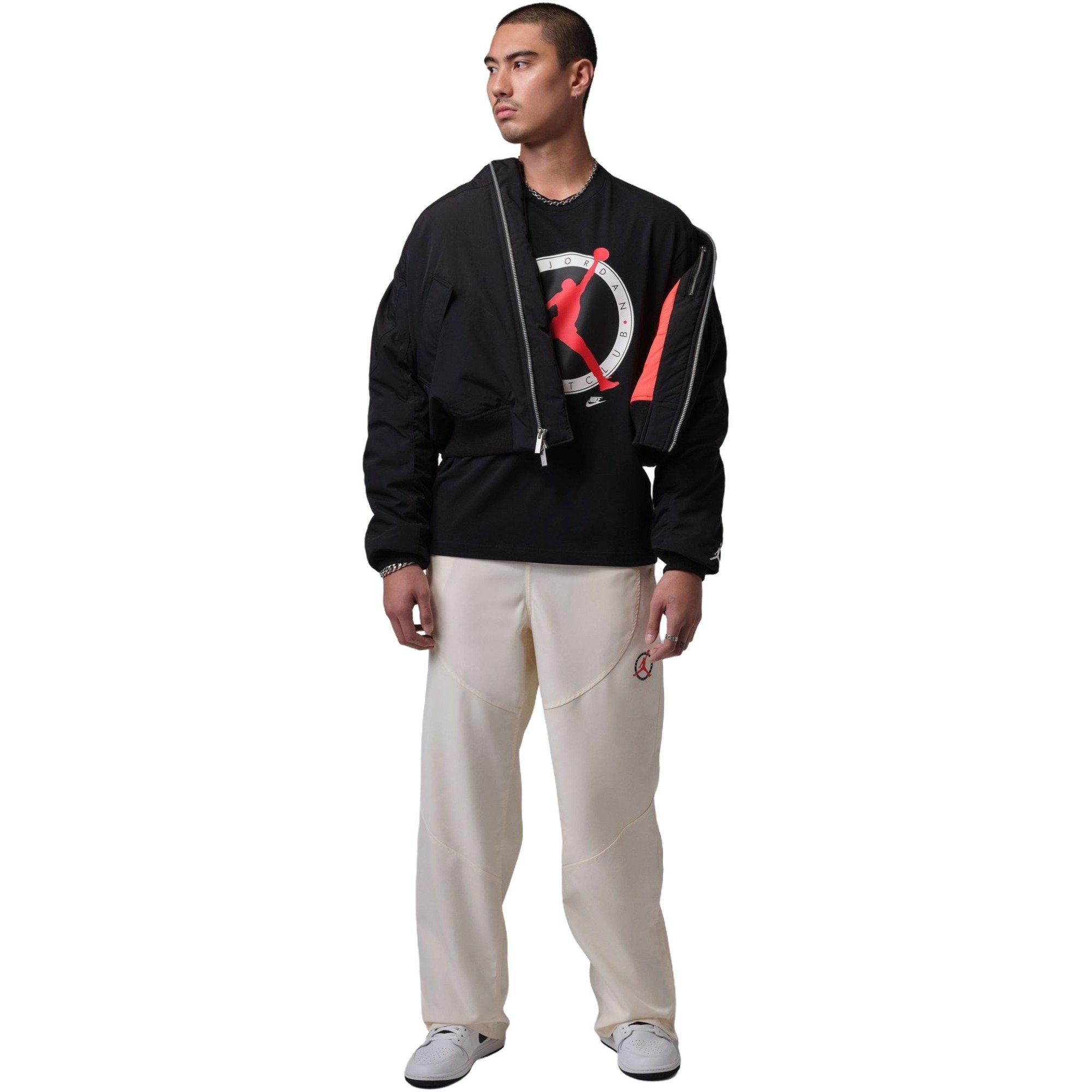 Jordan Men's Flight Club Tee - BLACK Thumbnail View 6