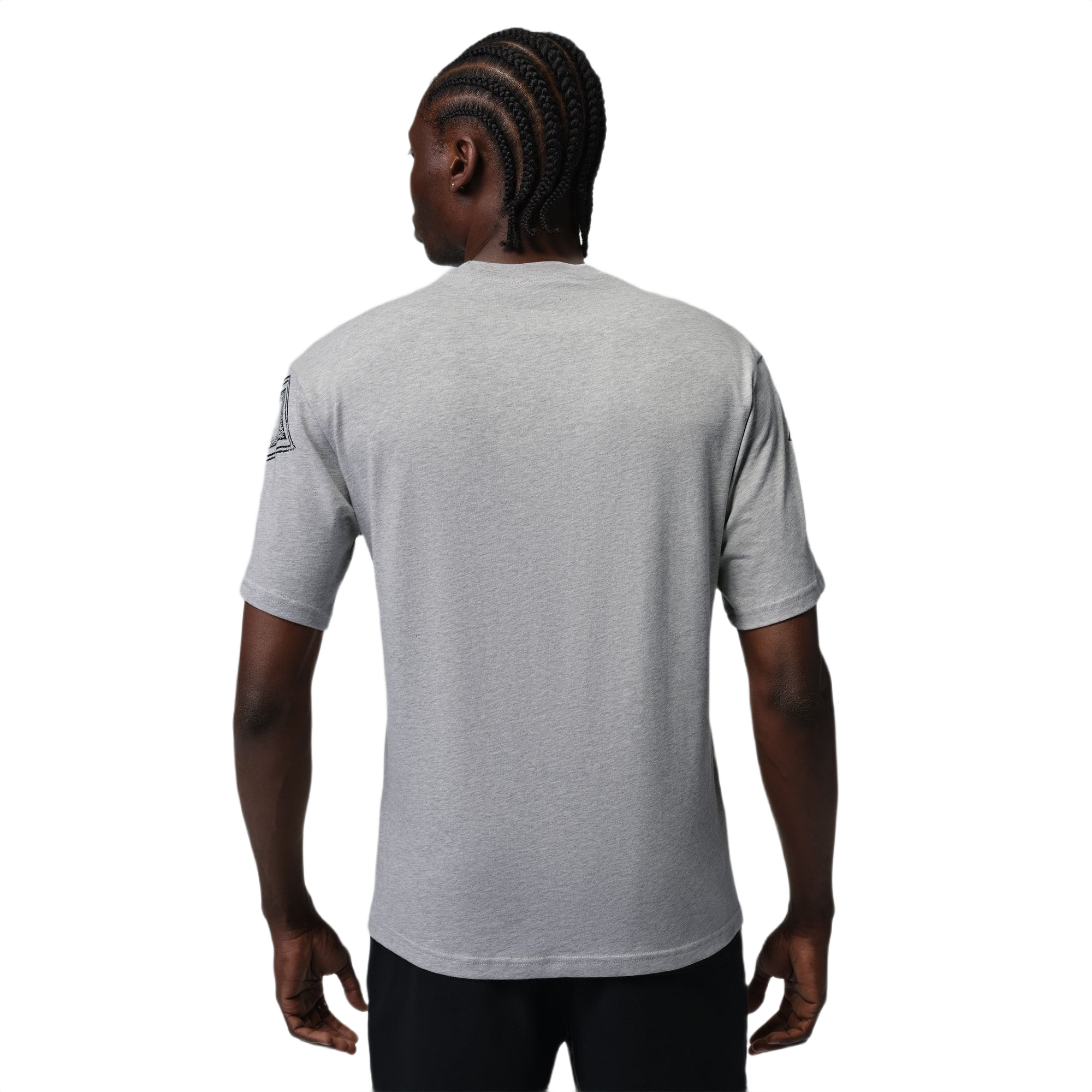 Jordan Men's Graphic Tee - Grey - GREY Thumbnail View 2