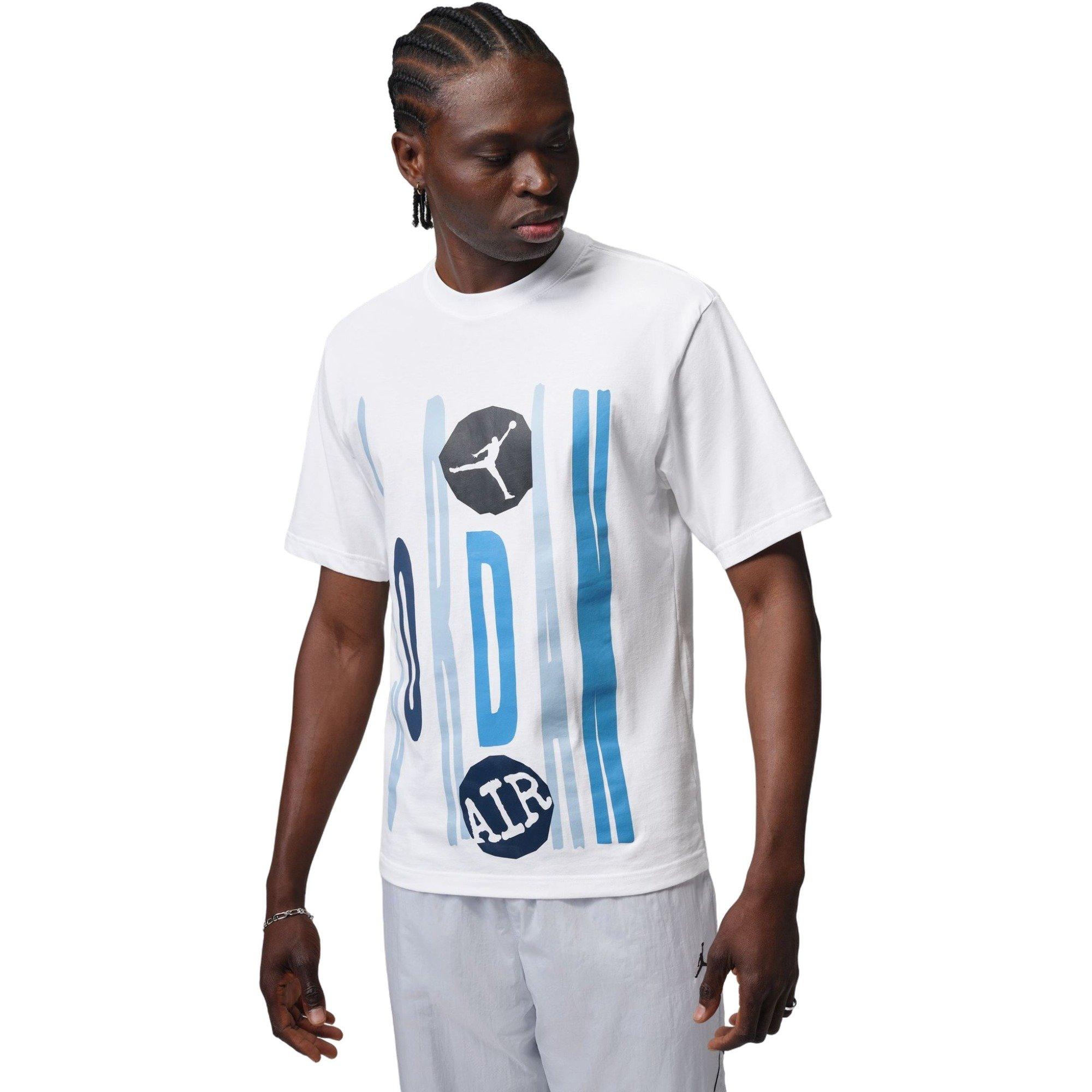 Jordan Men's Oversized Graphic Tee - WHITE Thumbnail View 1