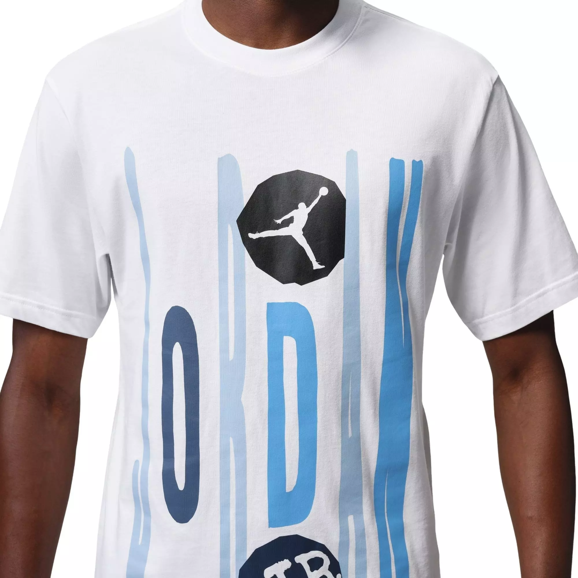 Jordan Men's Oversized Graphic Tee - WHITE