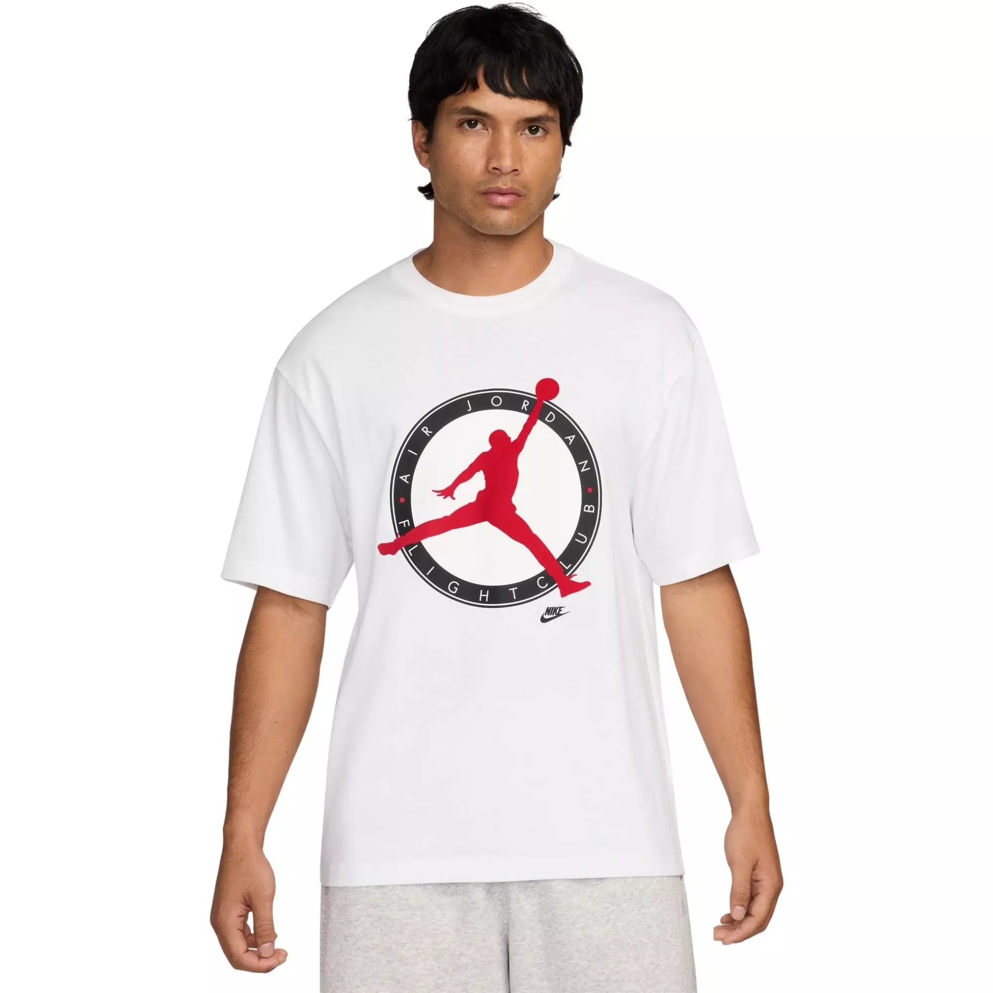Jordan Men's Flight Club Tee-White - WHITE