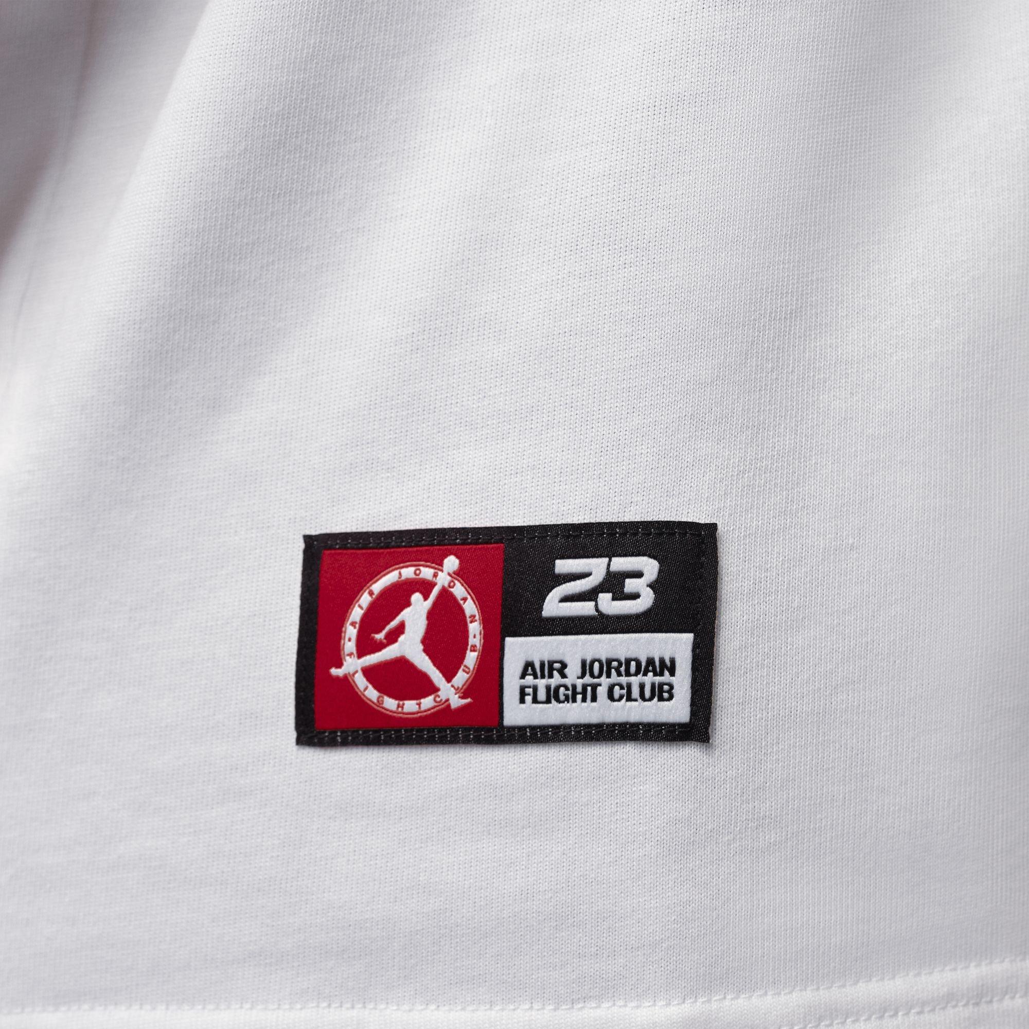 Jordan Men's Flight Club Tee - White - WHITE Thumbnail View 5