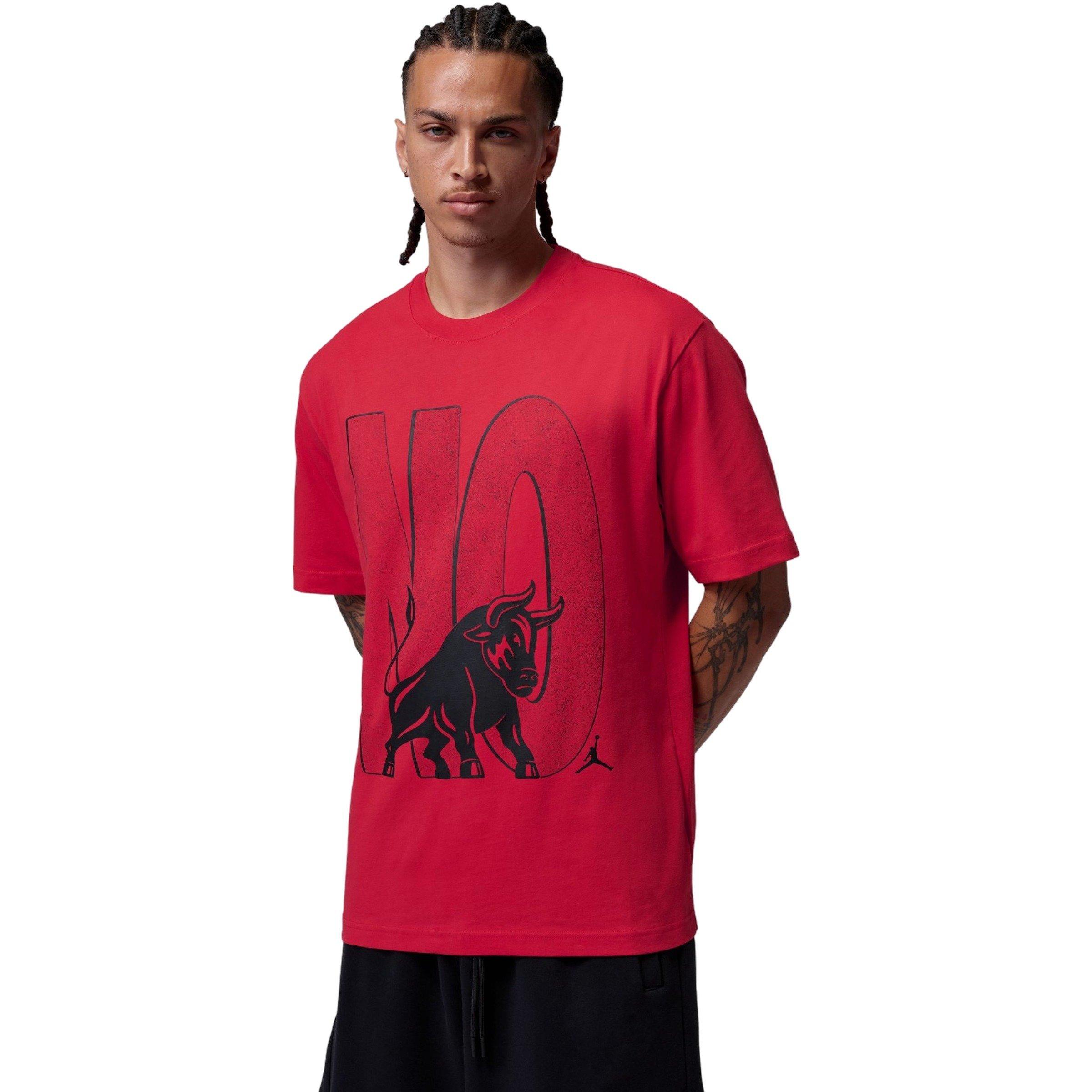 Jordan Men's Brooklyn Tee - Red - RED Thumbnail View 1