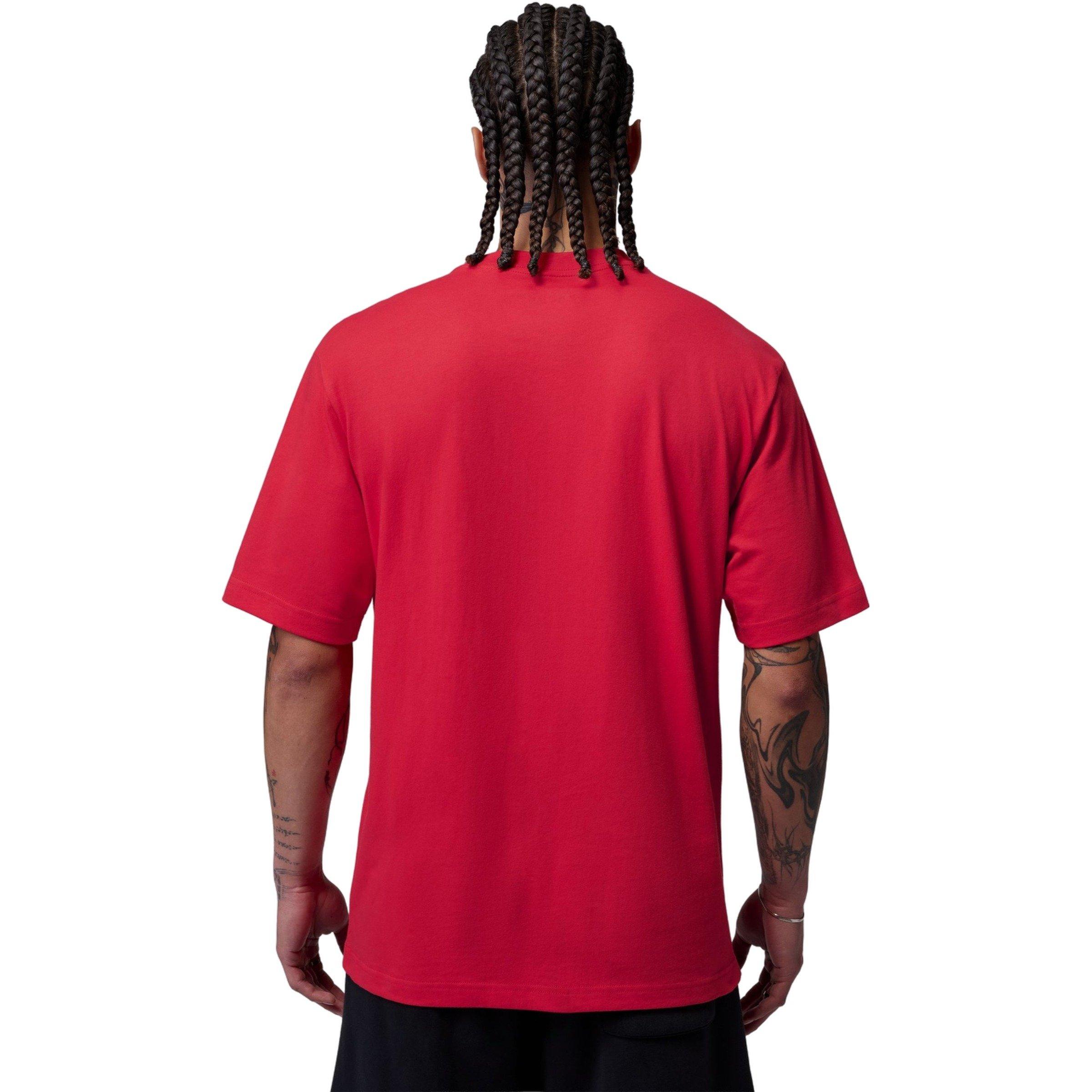 Jordan Men's Brooklyn Tee - Red - RED Thumbnail View 2