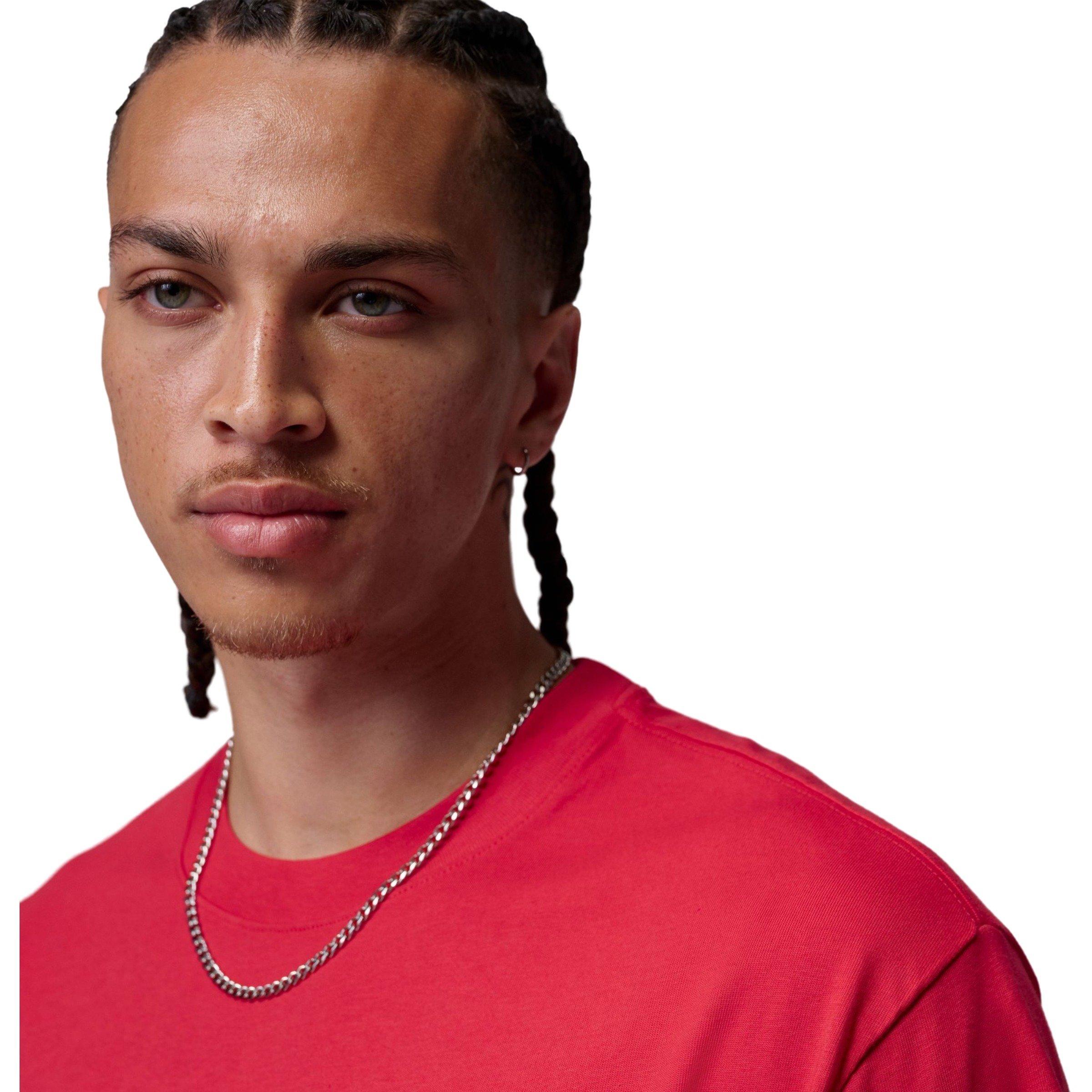 Jordan Men's Brooklyn Tee - Red - RED Thumbnail View 3