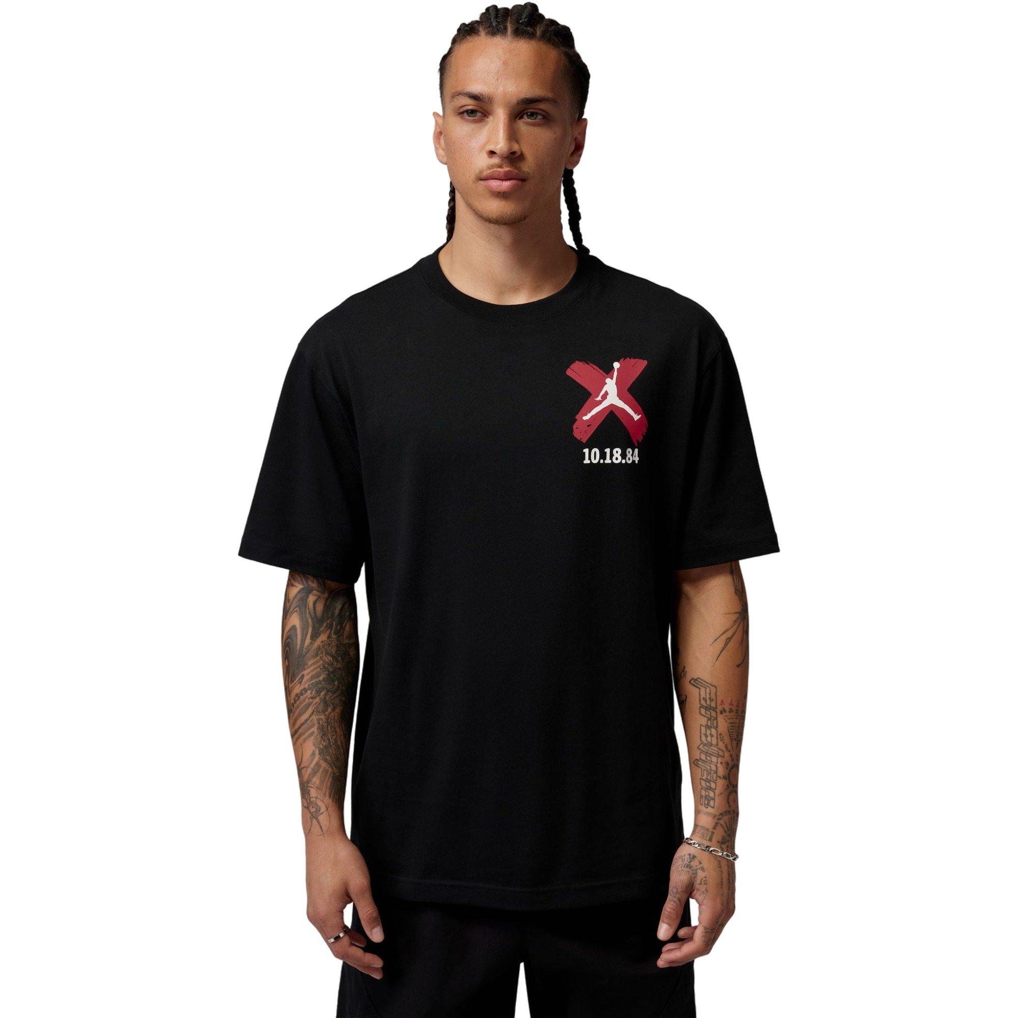 Jordan Men's Brooklyn Banned Tee - BLACK Thumbnail View 1