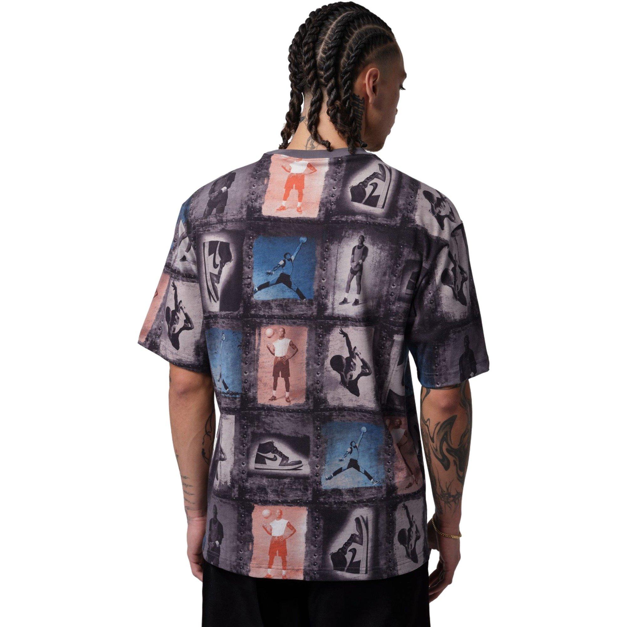 Jordan Men's Flight Club Printed Tee - MULTI-COLOR Thumbnail View 2