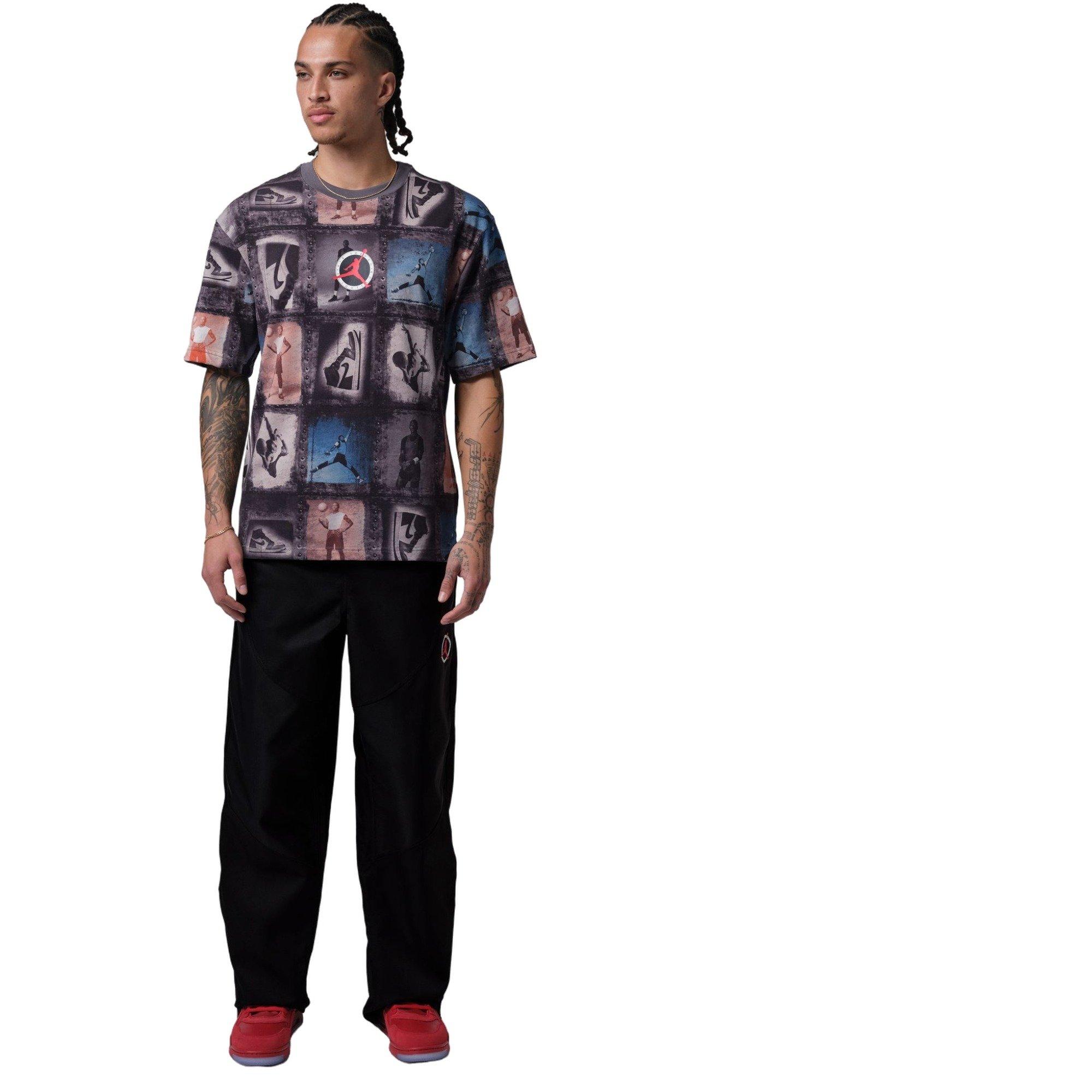 Jordan Men's Flight Club Printed Tee - MULTI-COLOR Thumbnail View 5