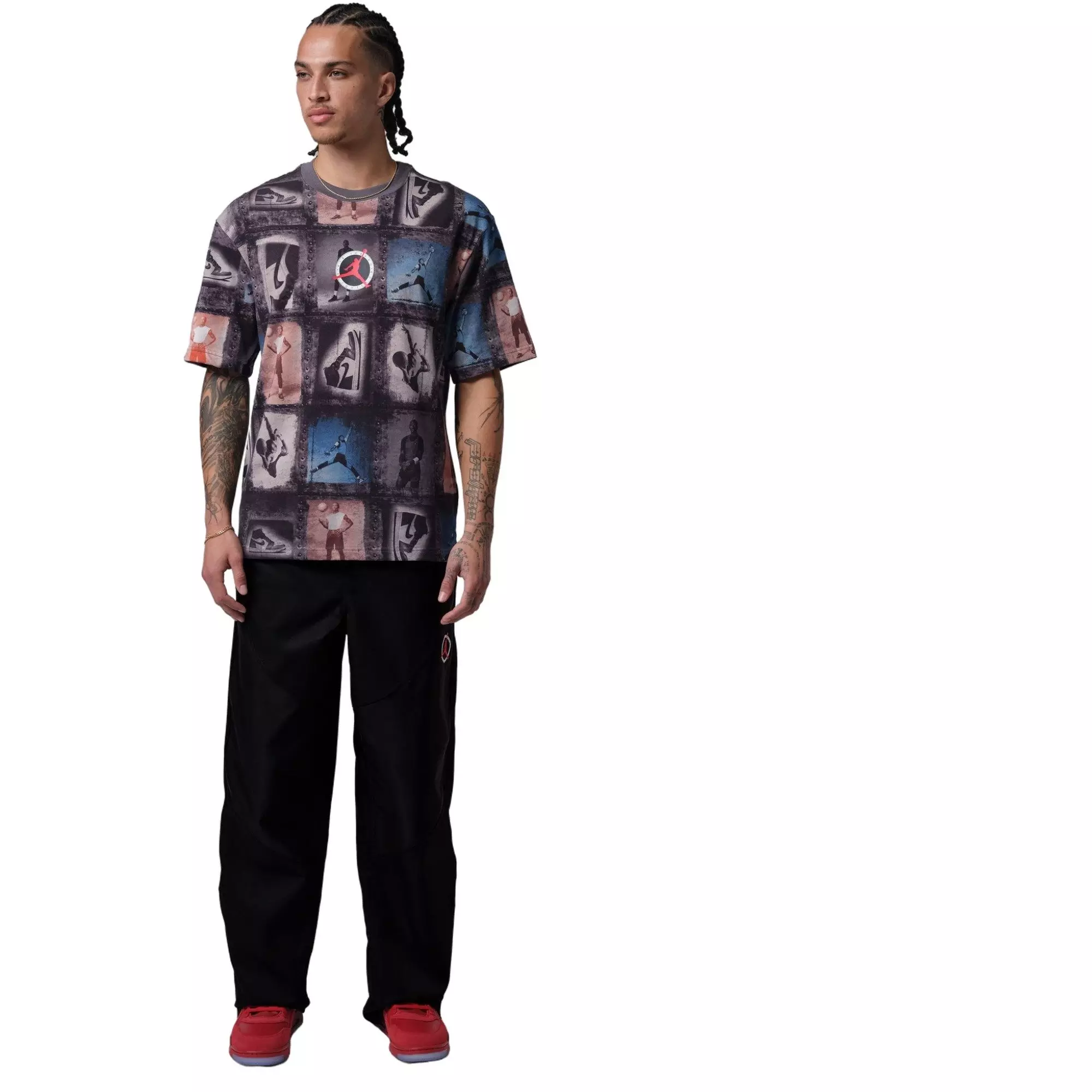 Jordan Men's Flight Club Printed Tee - MULTI-COLOR