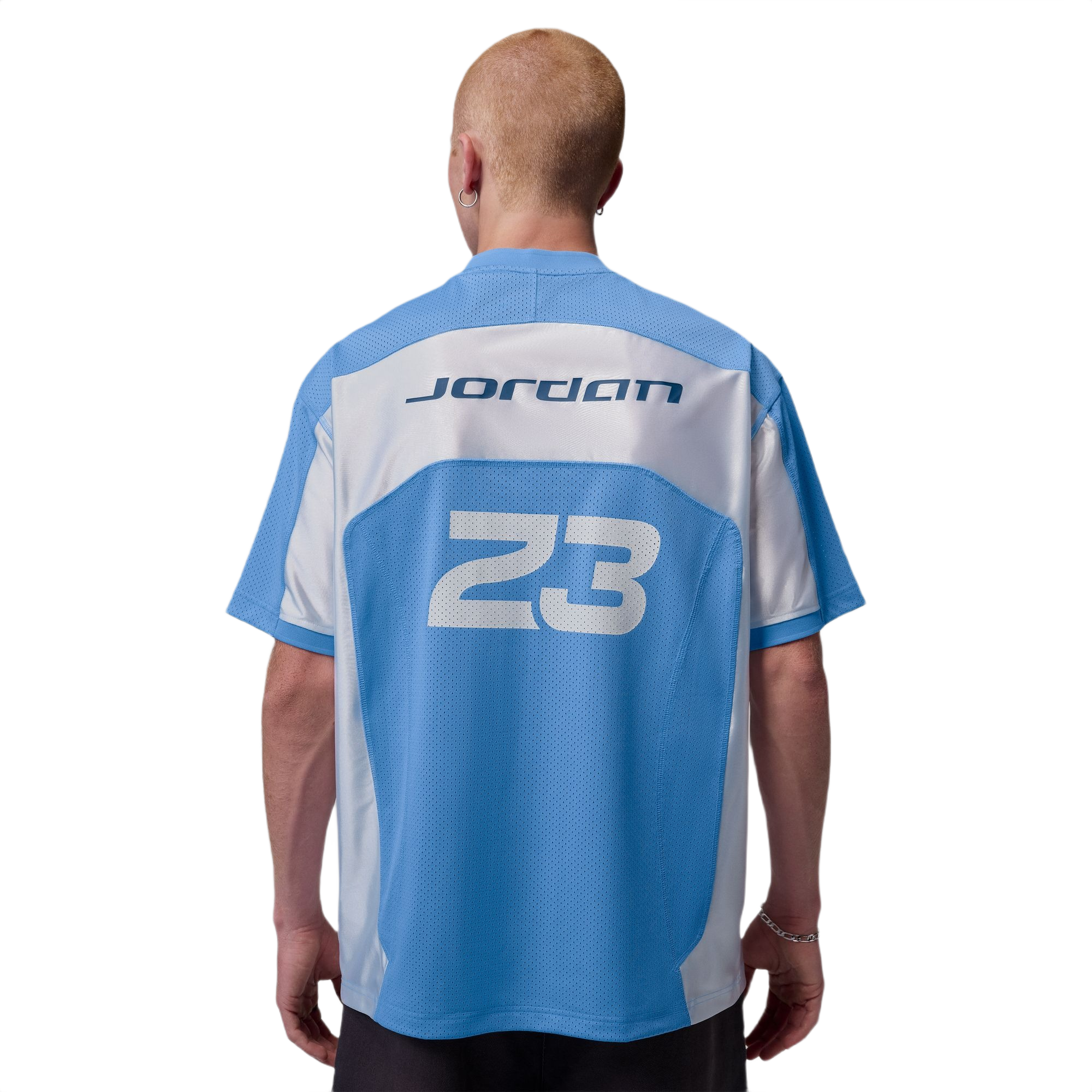 Jordan Men's Flight Short-Sleeve Jersey - Lt Blue - LT BLUE Thumbnail View 2