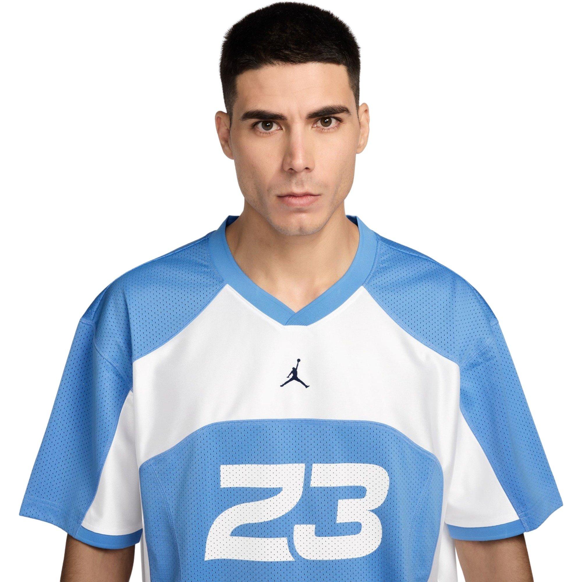 Jordan Men's Flight Short-Sleeve Jersey-Lt Blue - LT BLUE Thumbnail View 3