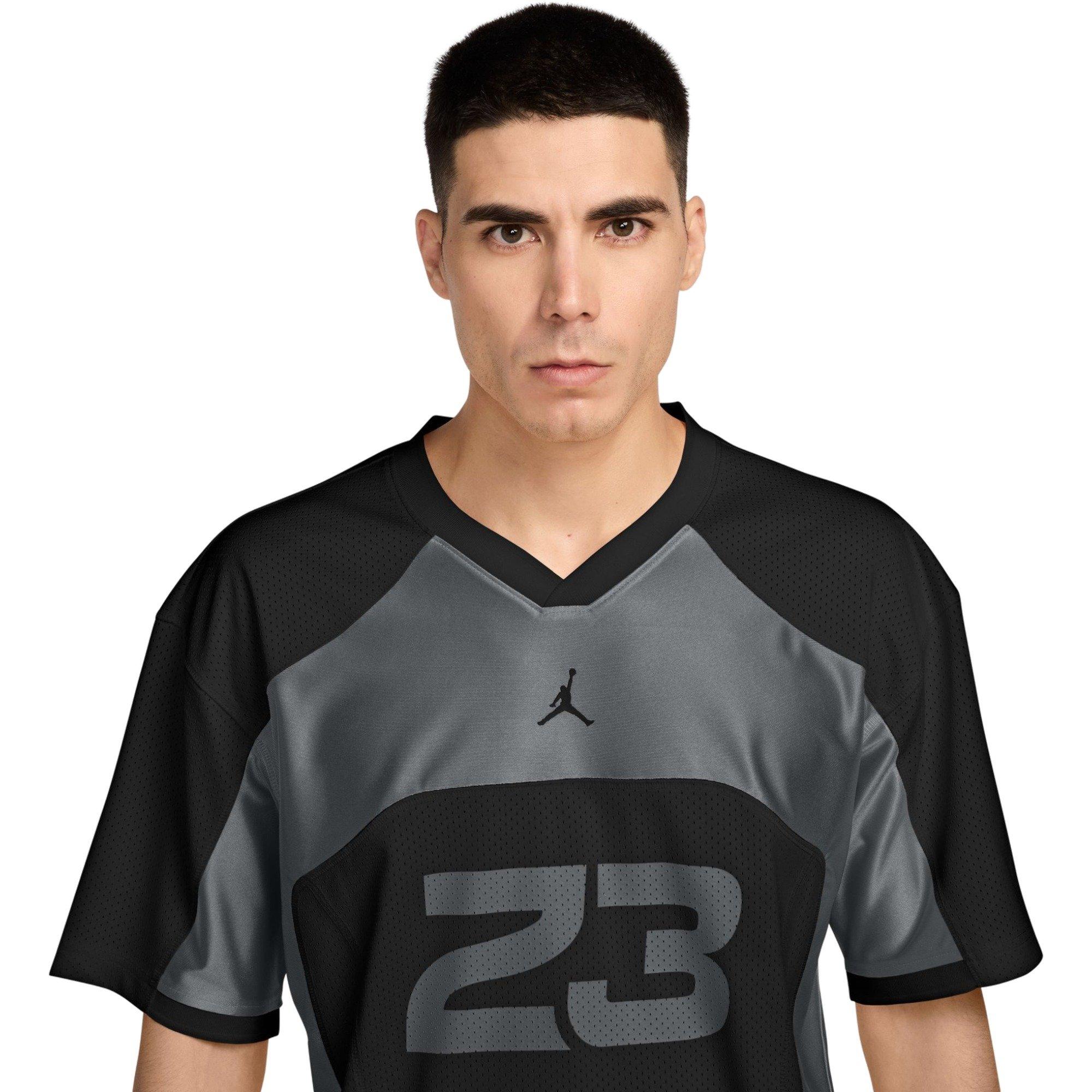 Jordan Men's Flight Short-Sleeve Jersey - BLACK Thumbnail View 3