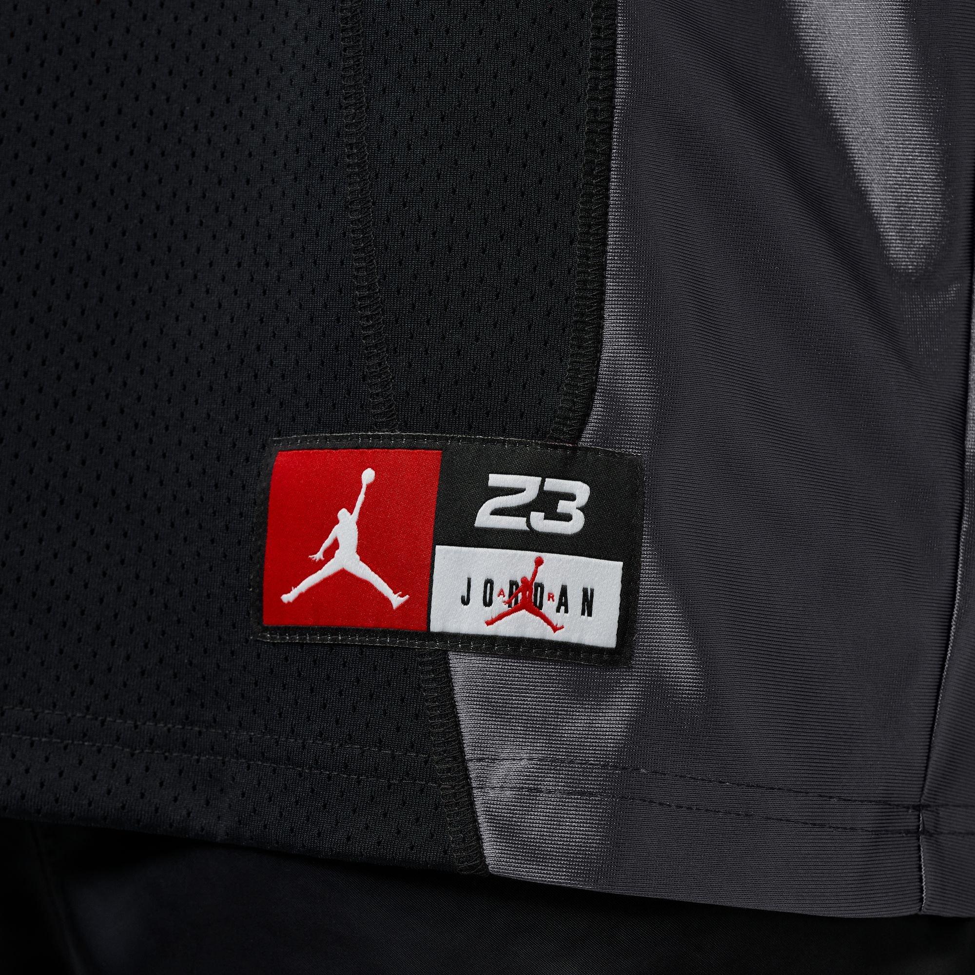 Jordan Men's Flight Short-Sleeve Jersey - BLACK Thumbnail View 6