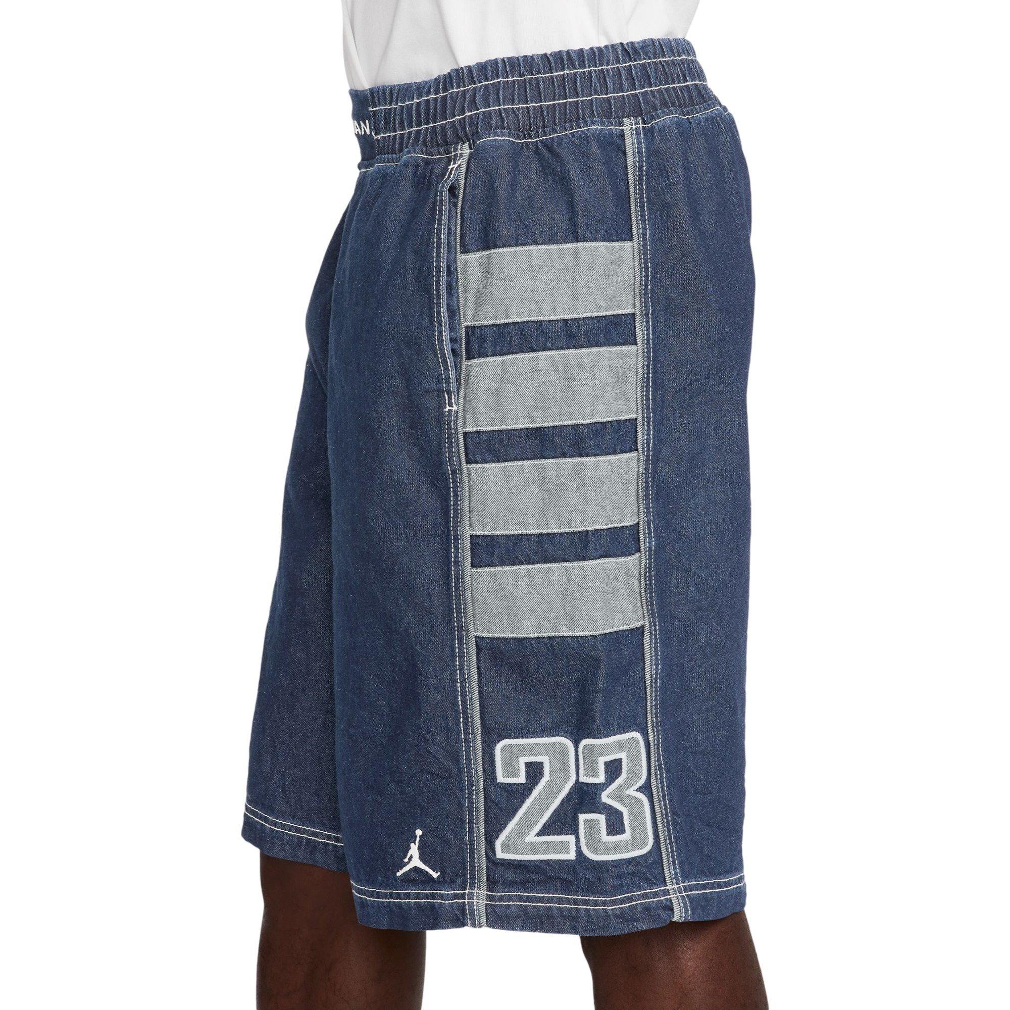 Jordan Men's Flight Baggy Shorts - BLUE Thumbnail View 3