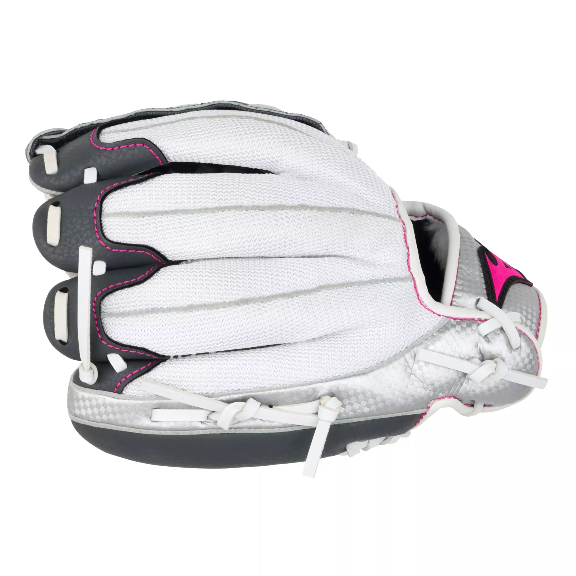 Mizuno Prospect Finch Series 10" Fastpitch Softball Glove - WHITE/GREY