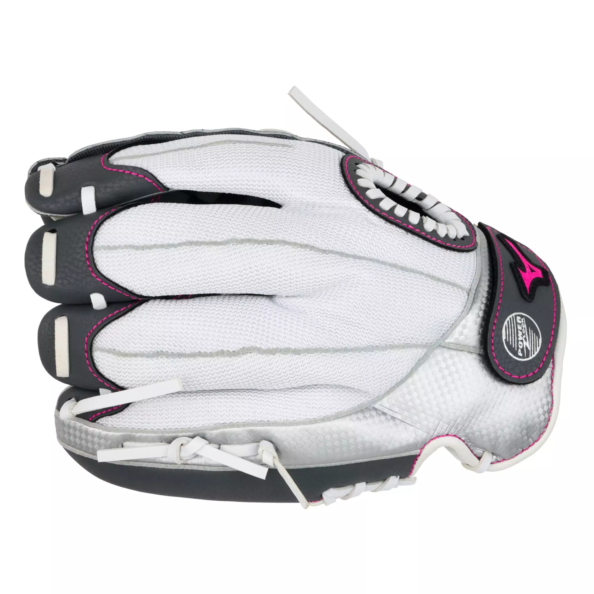 Mizuno Prospect Finch Series 11" Fastpitch Softball Glove - WHITE/GREY