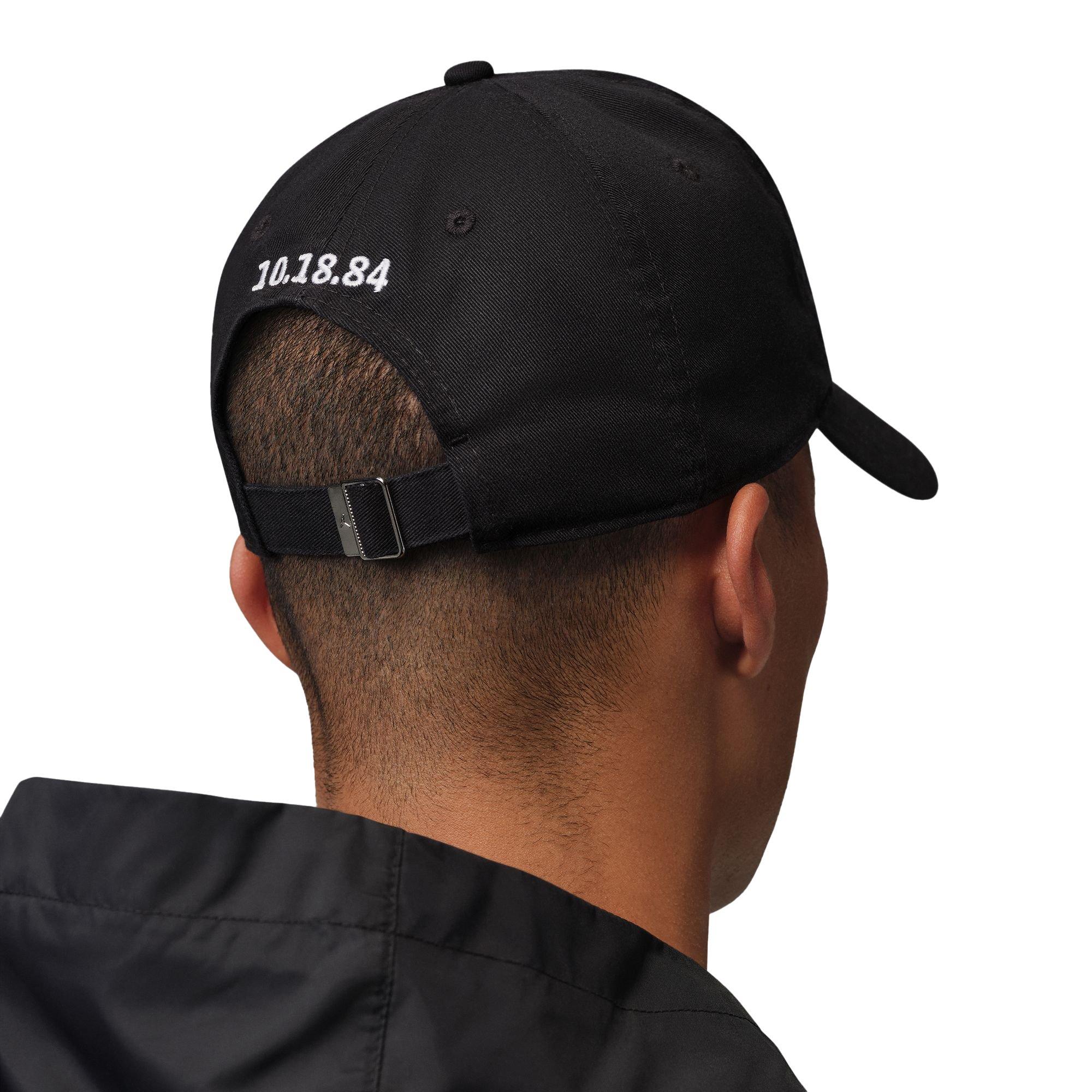 Jordan Club "Banned" Washed Cap-Black - BLACK/RED Thumbnail View 4