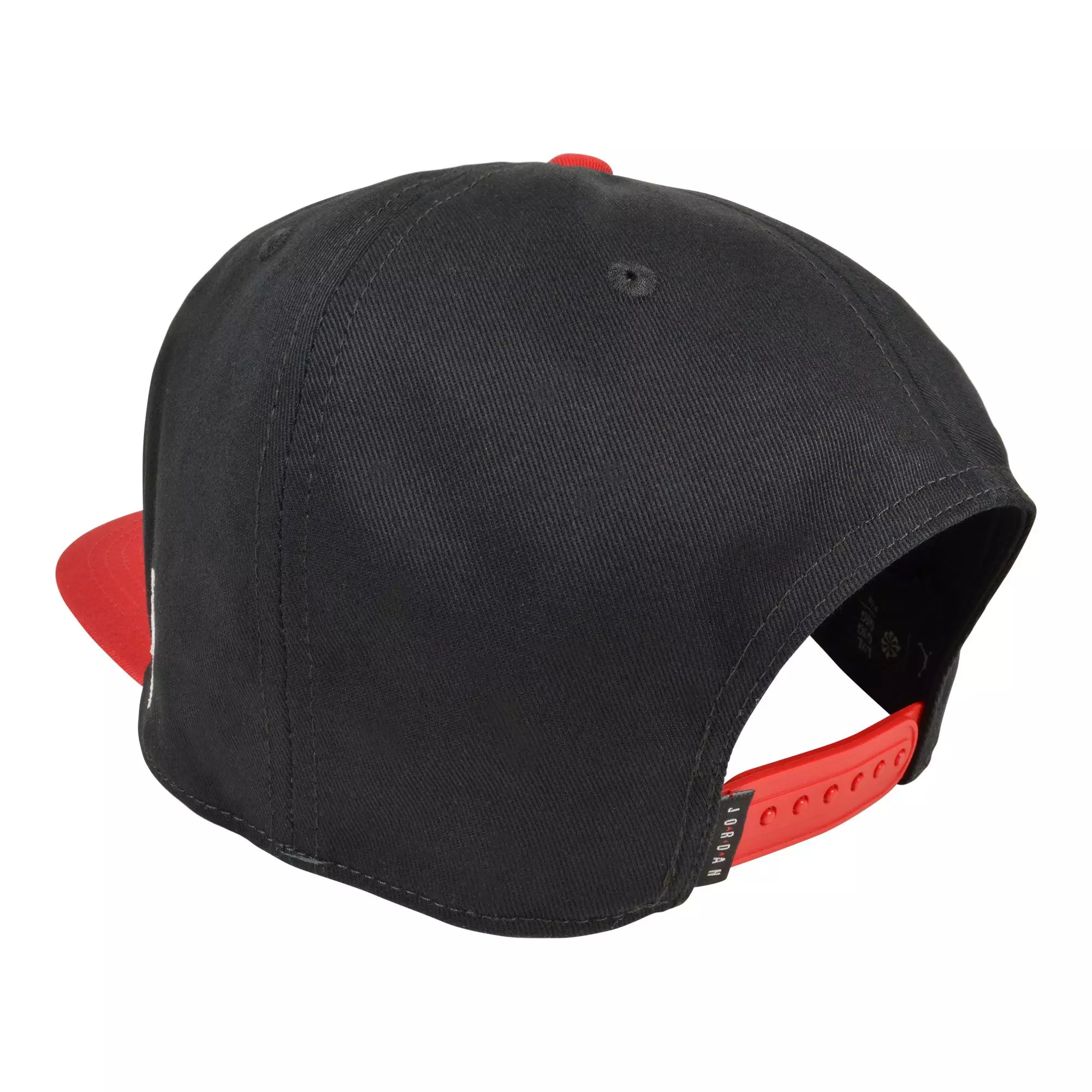 Jordan "Toro Bull" Fitted Hat - Black/Red - BLACK?RED
