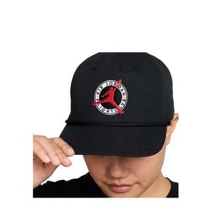 Jordan Jumpman Double Logo Pro Snapback Cap-White/Red/Black