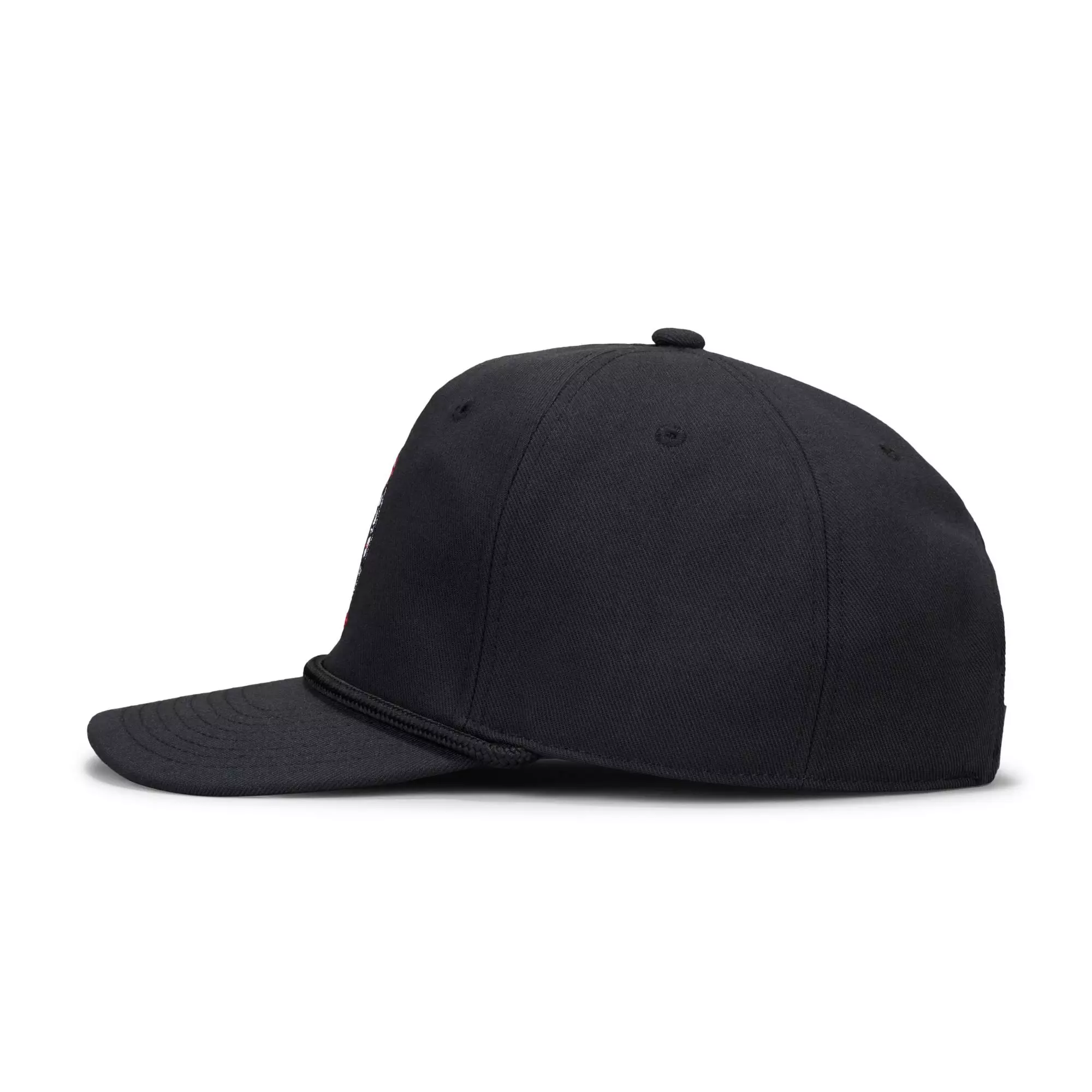 Jordan Jumpman Snapback Pro Cap-White/Black - BLACK/RED