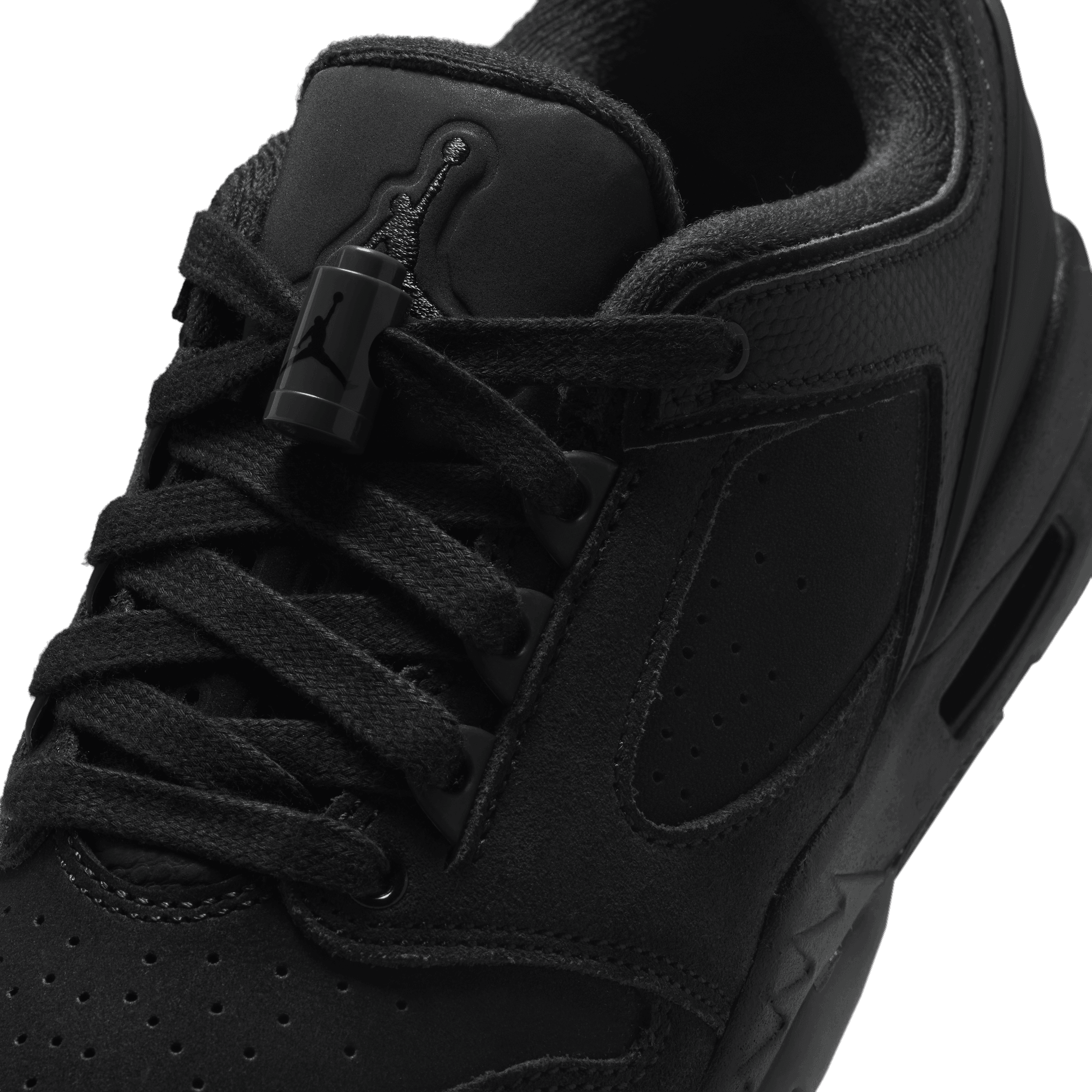 Jordan Sixty Plus Low "Black/Dk Smoke Grey" Grade School Boys' Shoe - BLACK/GREY Thumbnail View 9