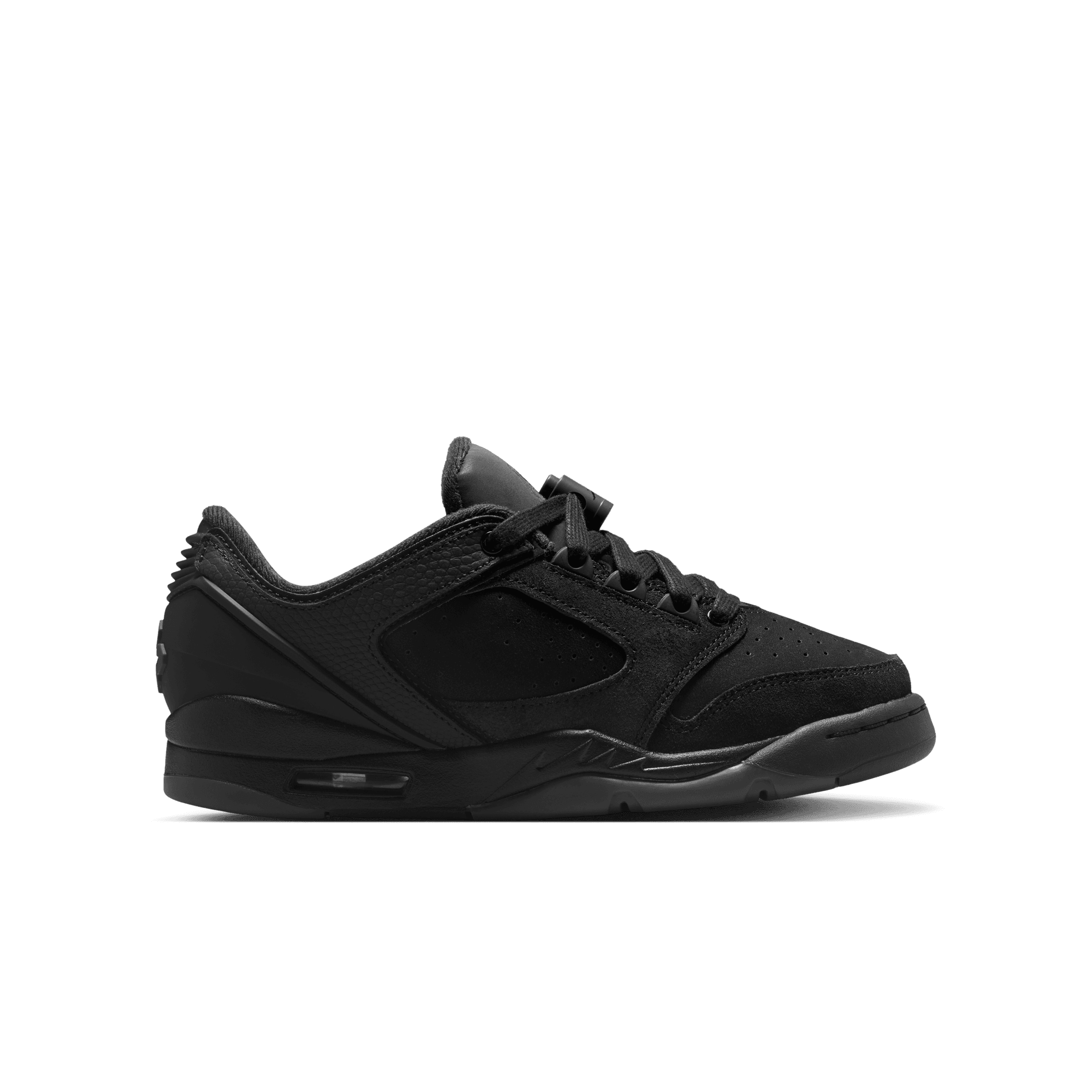 Jordan Sixty Plus Low "Black/Dk Smoke Grey" Grade School Boys' Shoe - BLACK/GREY Thumbnail View 1