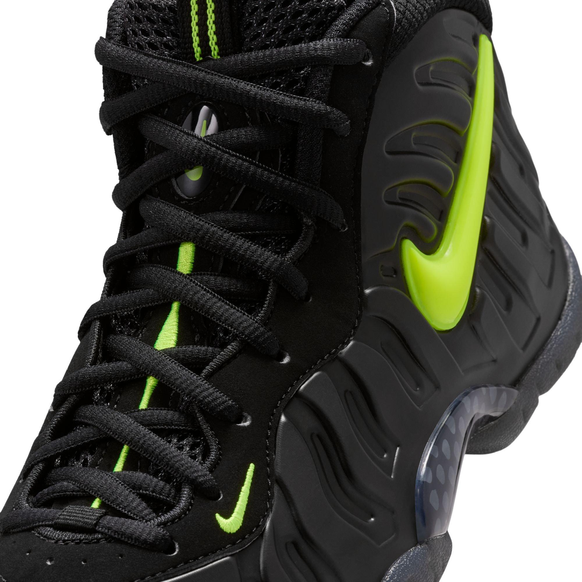 Nike Air Foamposite Pro "Voltage" Grade School Kids' Shoe - BLACK/VOLTAGE YELLOW Thumbnail View 5