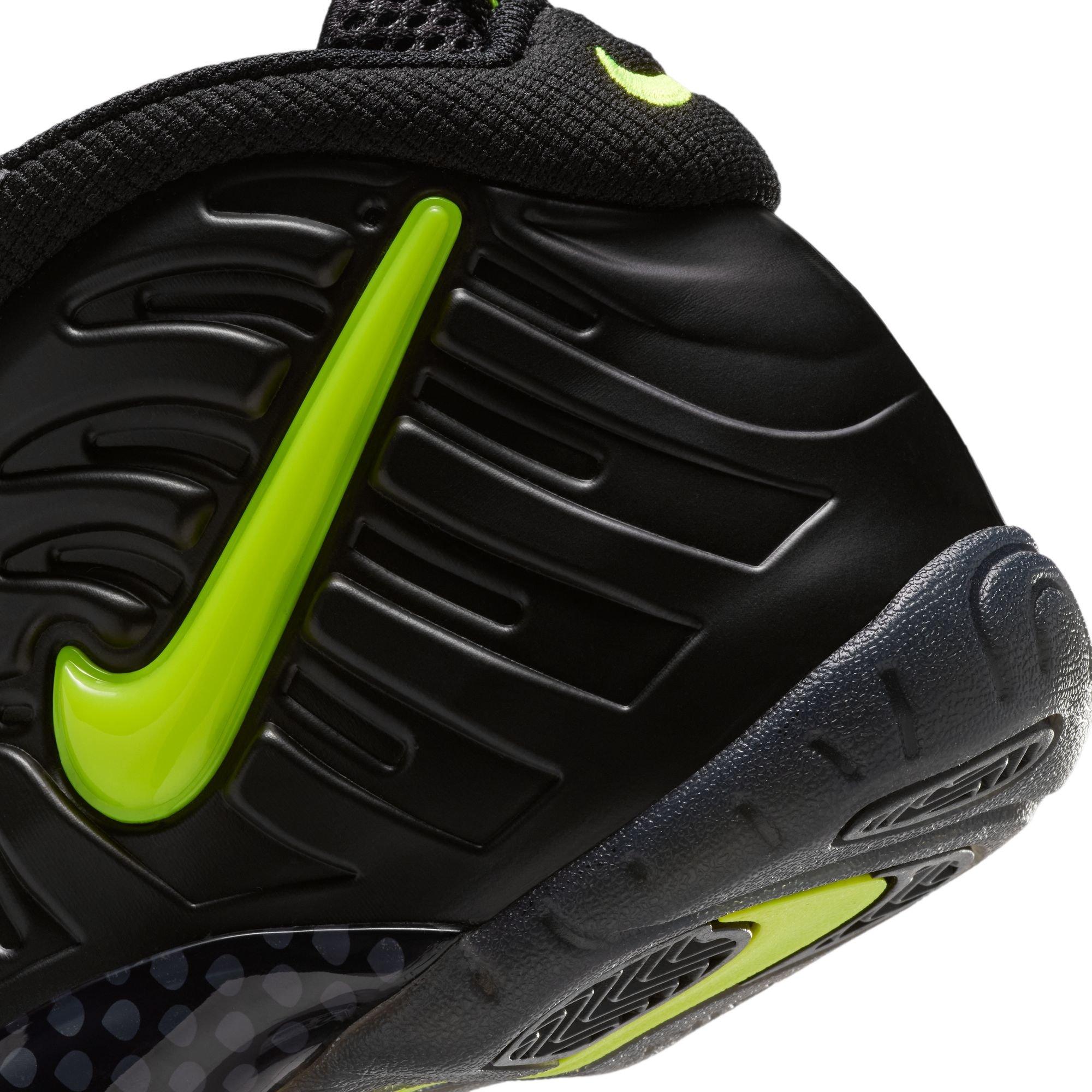 Nike Air Foamposite Pro "Voltage" Grade School Kids' Shoe - BLACK/VOLTAGE YELLOW Thumbnail View 6