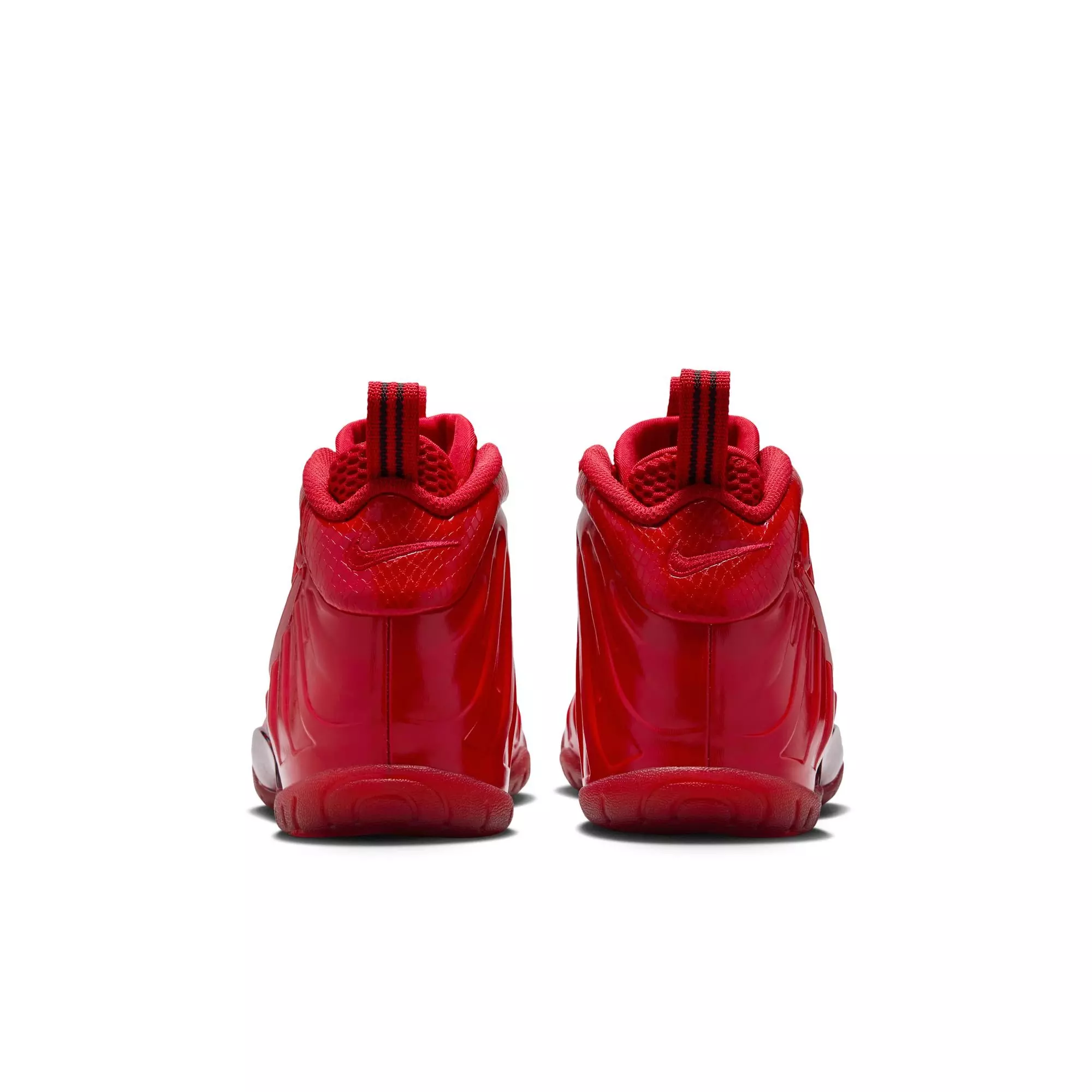 Nike Air Foamposite Pro "Gym Red" Grade School Kids' Shoe - GYM RED/BLACK