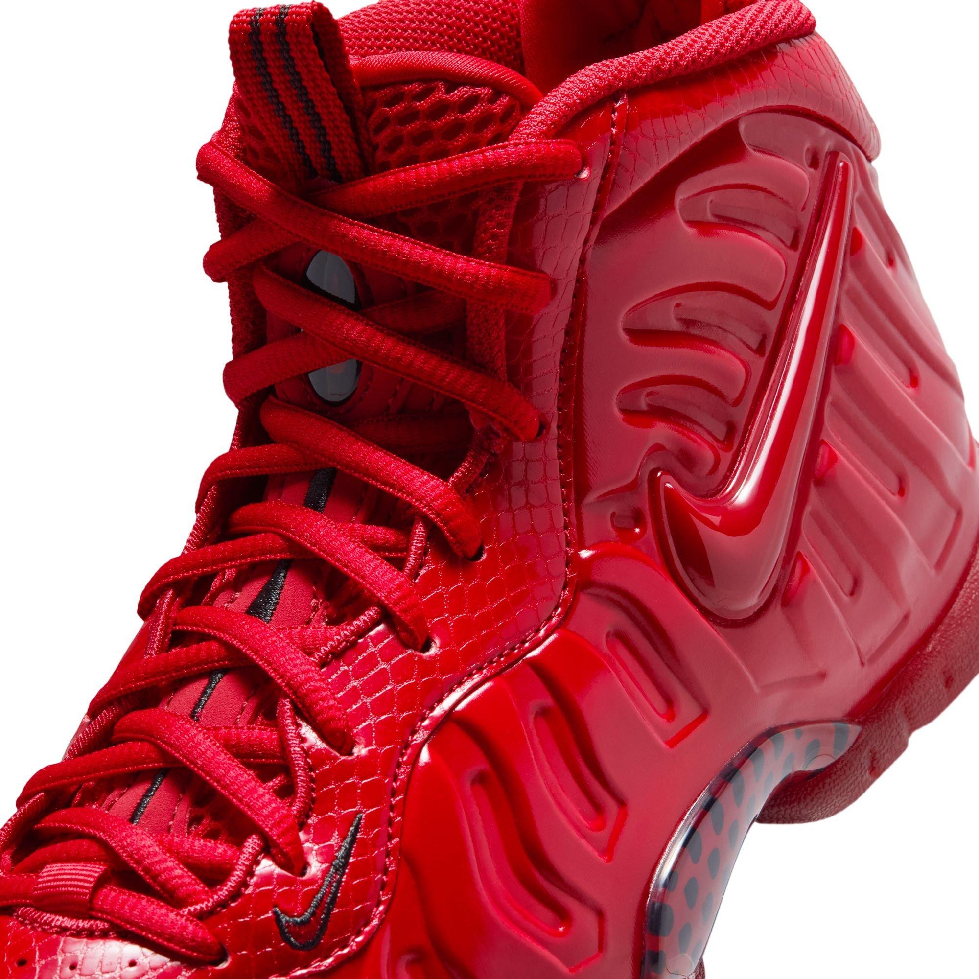 Nike Air Foamposite Pro "Gym Red" Grade School Kids' Shoe - GYM RED/BLACK Thumbnail View 5