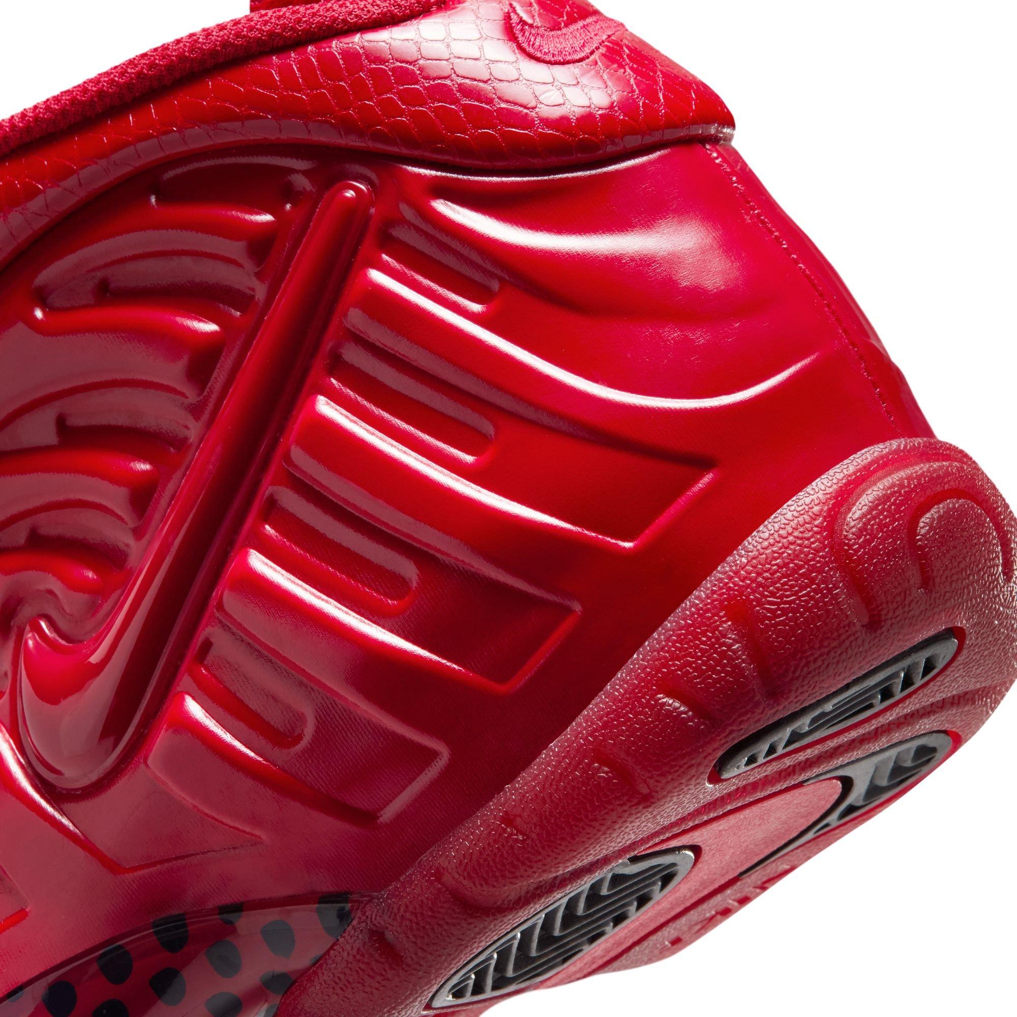 Nike Air Foamposite Pro "Gym Red" Grade School Kids' Shoe - GYM RED/BLACK Thumbnail View 6