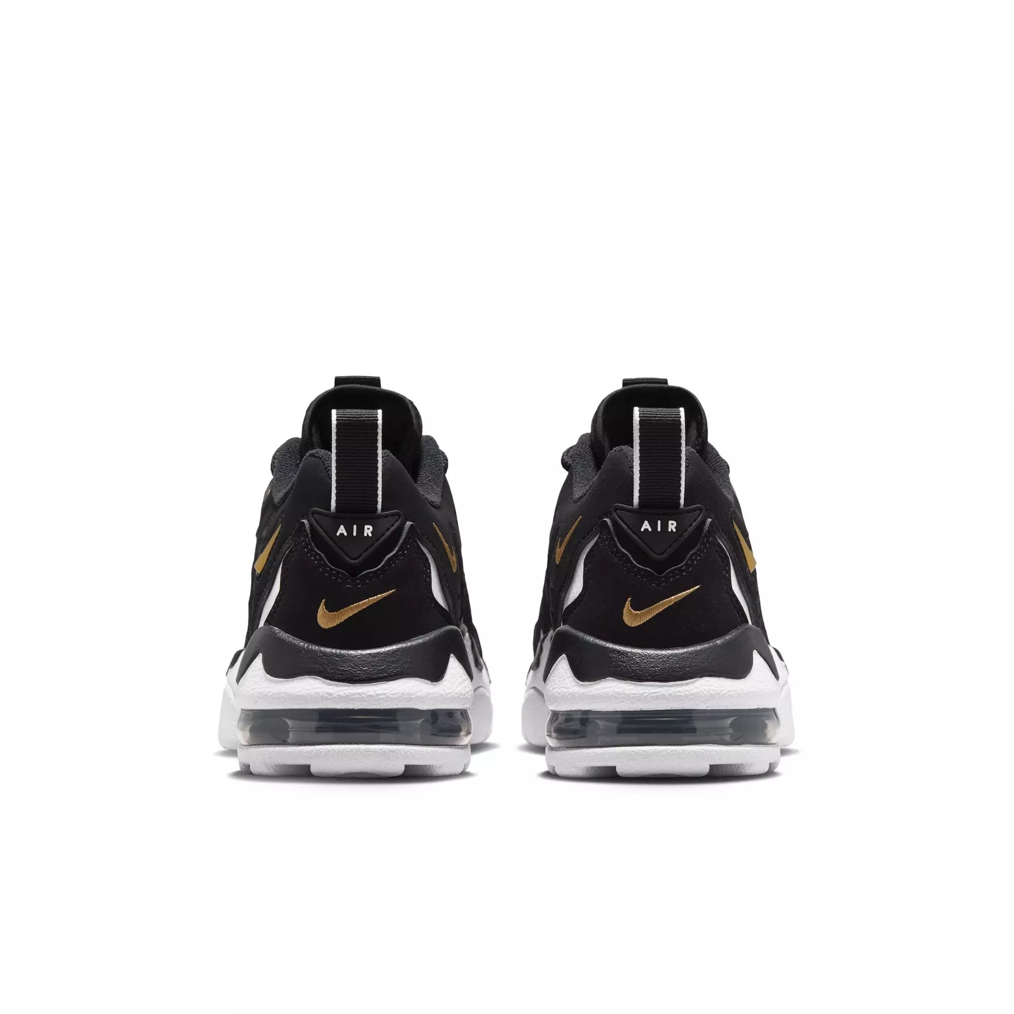 Nike Air DT Max '96 Low "Black/White" Grade School Kids' Shoe - BLACK/METALLIC GOLD/WHITE