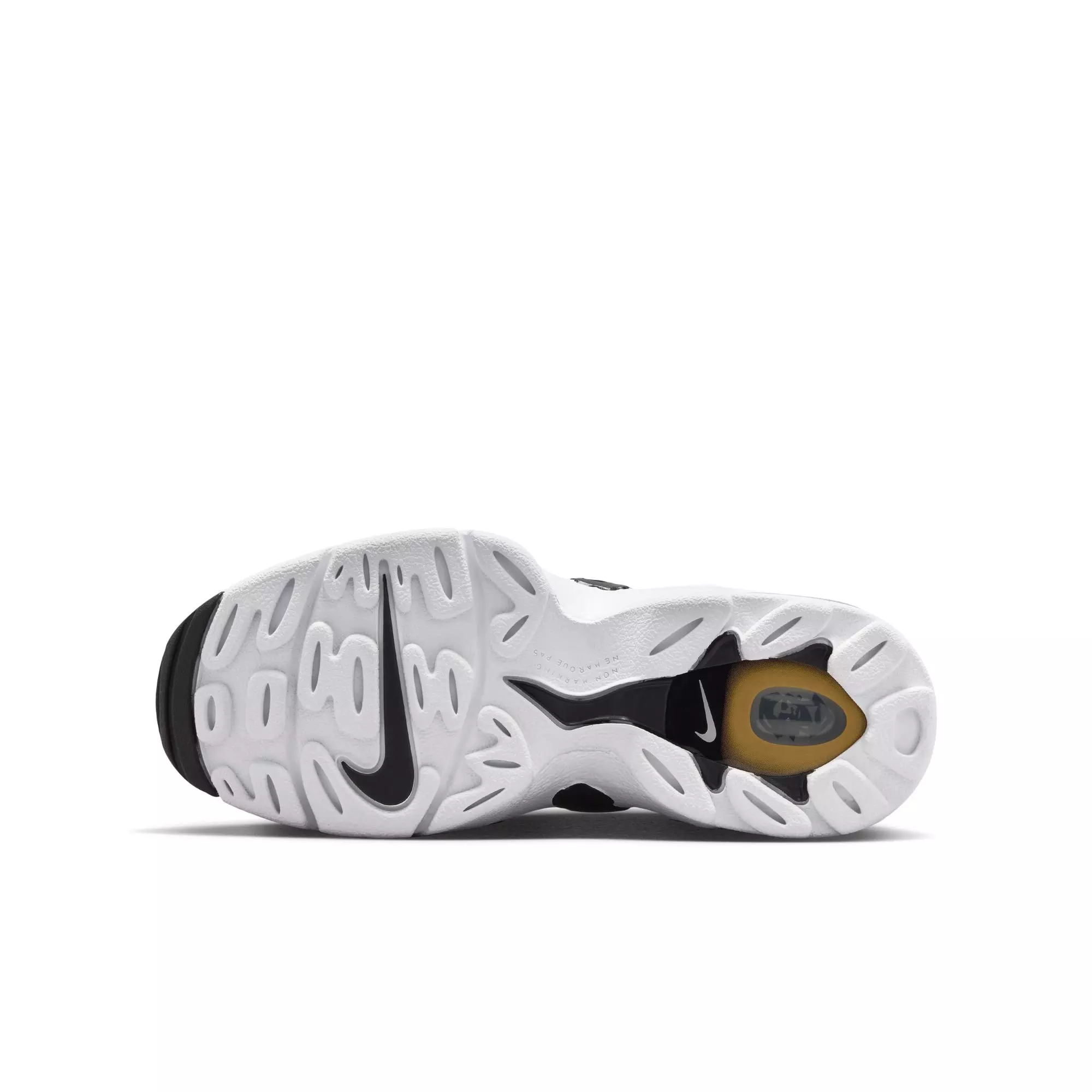 Nike Air DT Max '96 Low "Black/White" Grade School Kids' Shoe - BLACK/METALLIC GOLD/WHITE