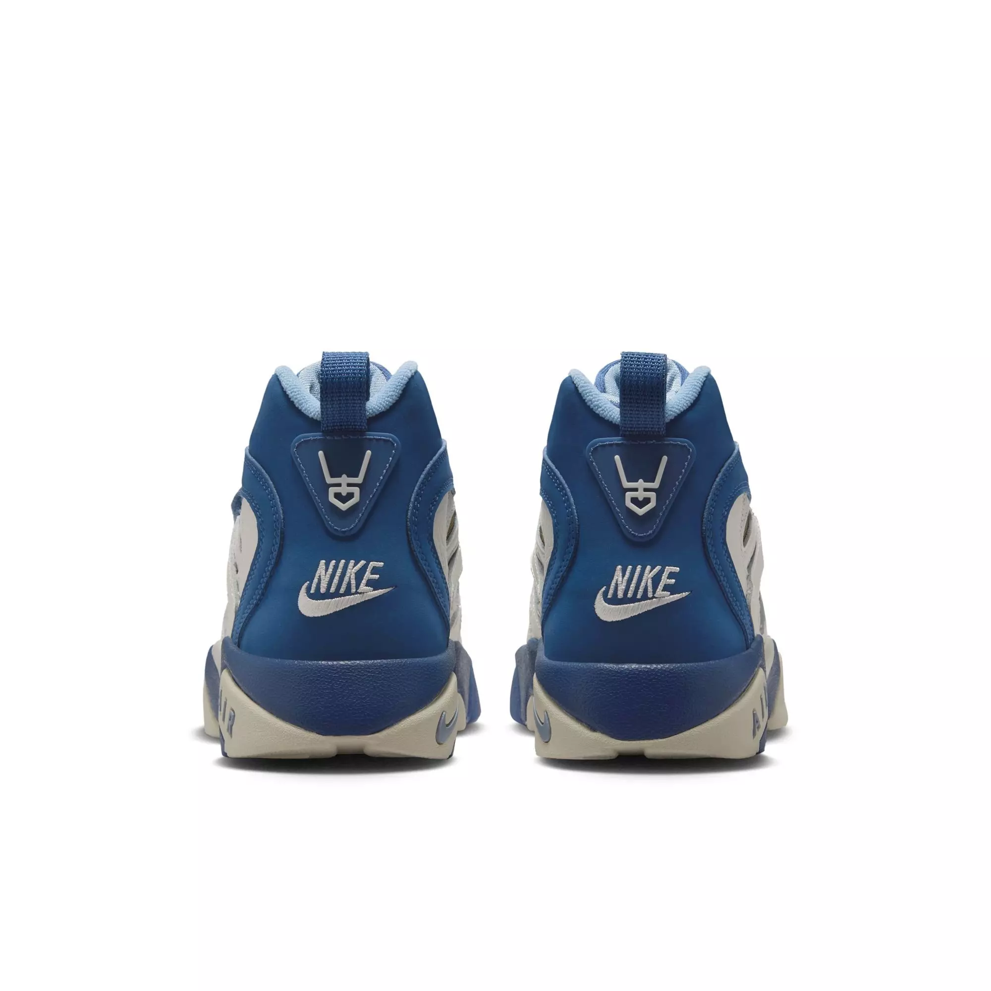 Nike Air Diamond Turf II "Royals" Grade School Kids' Shoe - SAIL/MYSTIC NAVY/BLUE GREY/METALLIC GOLD