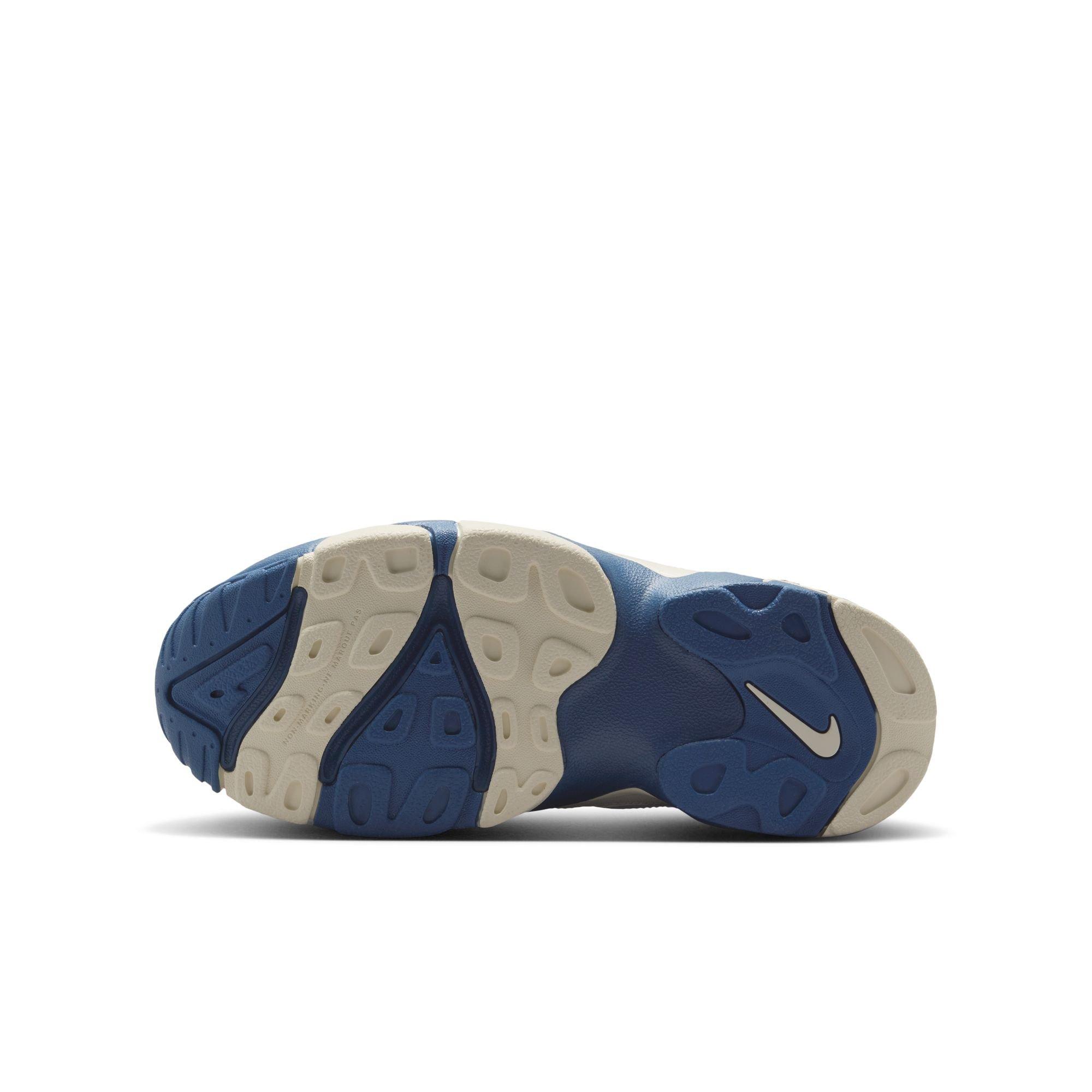 Nike Air Diamond Turf II "Royals" Grade School Kids' Shoe - SAIL/MYSTIC NAVY/BLUE GREY/METALLIC GOLD Thumbnail View 13