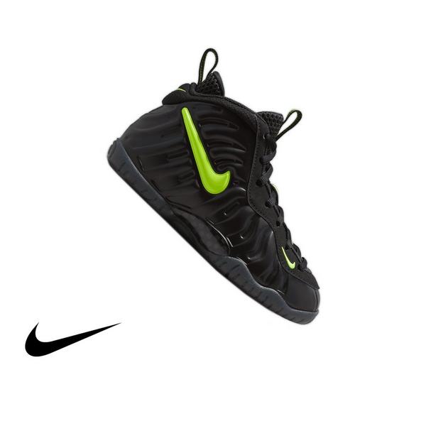 Nike Air Foamposite Pro "Voltage" Preschool Kids' Shoe