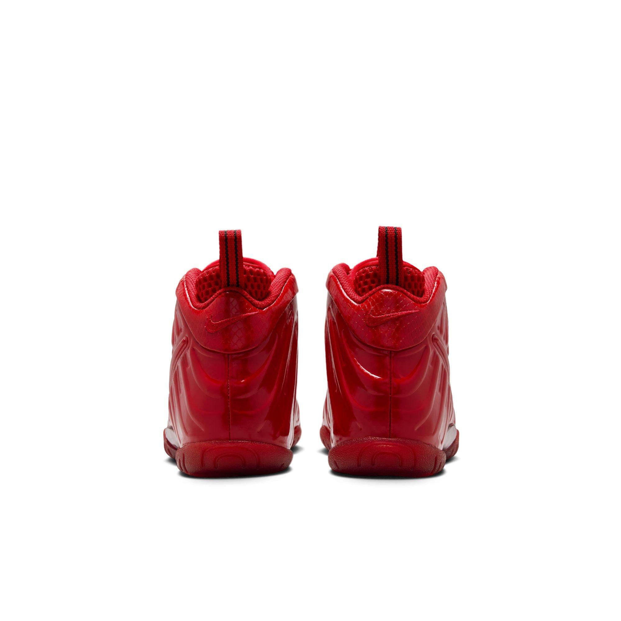 Nike Air Foamposite Pro "Gym Red" Preschool Kids' Shoe - GYM RED/BLACK Thumbnail View 9