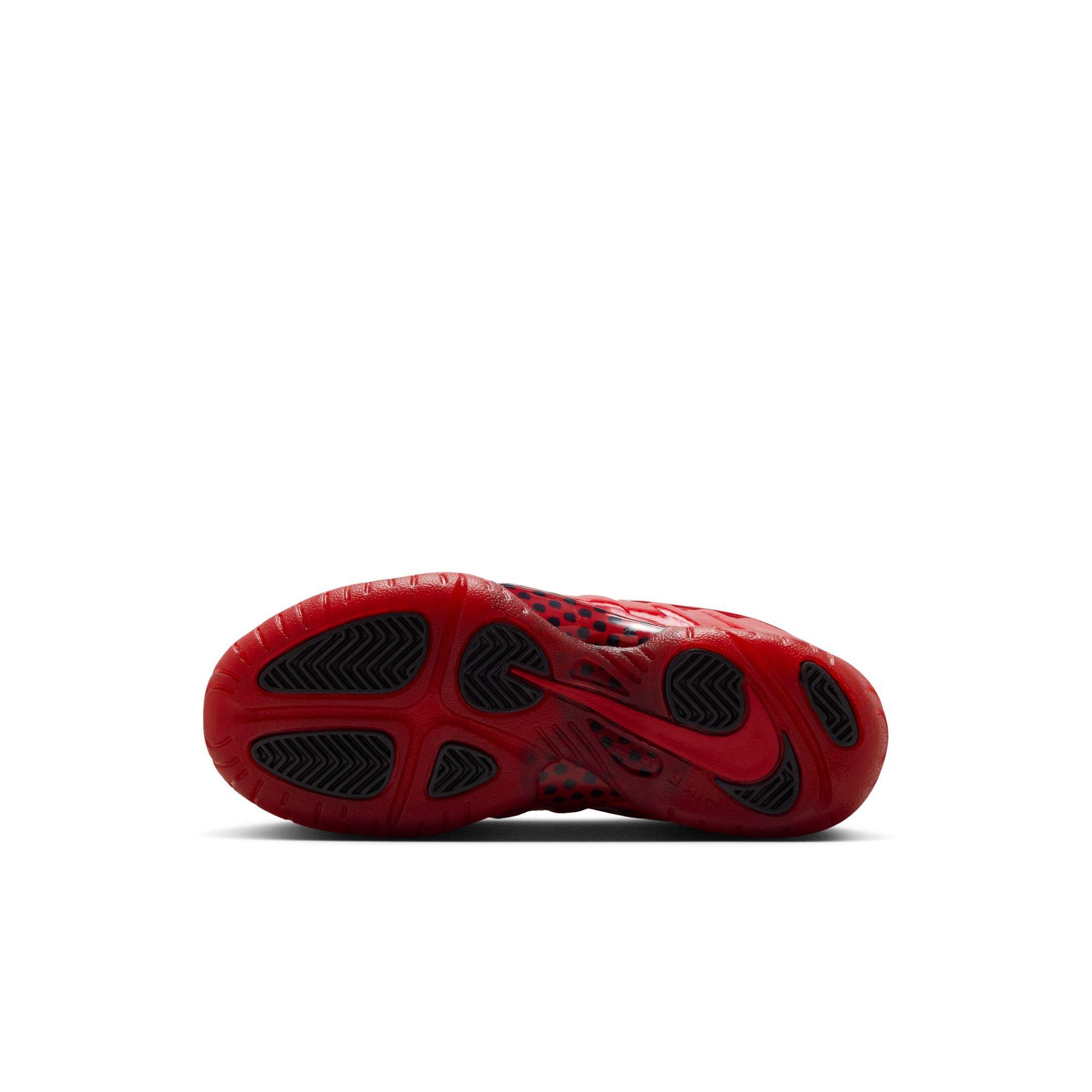 Nike Air Foamposite Pro "Gym Red" Preschool Kids' Shoe - GYM RED/BLACK Thumbnail View 11