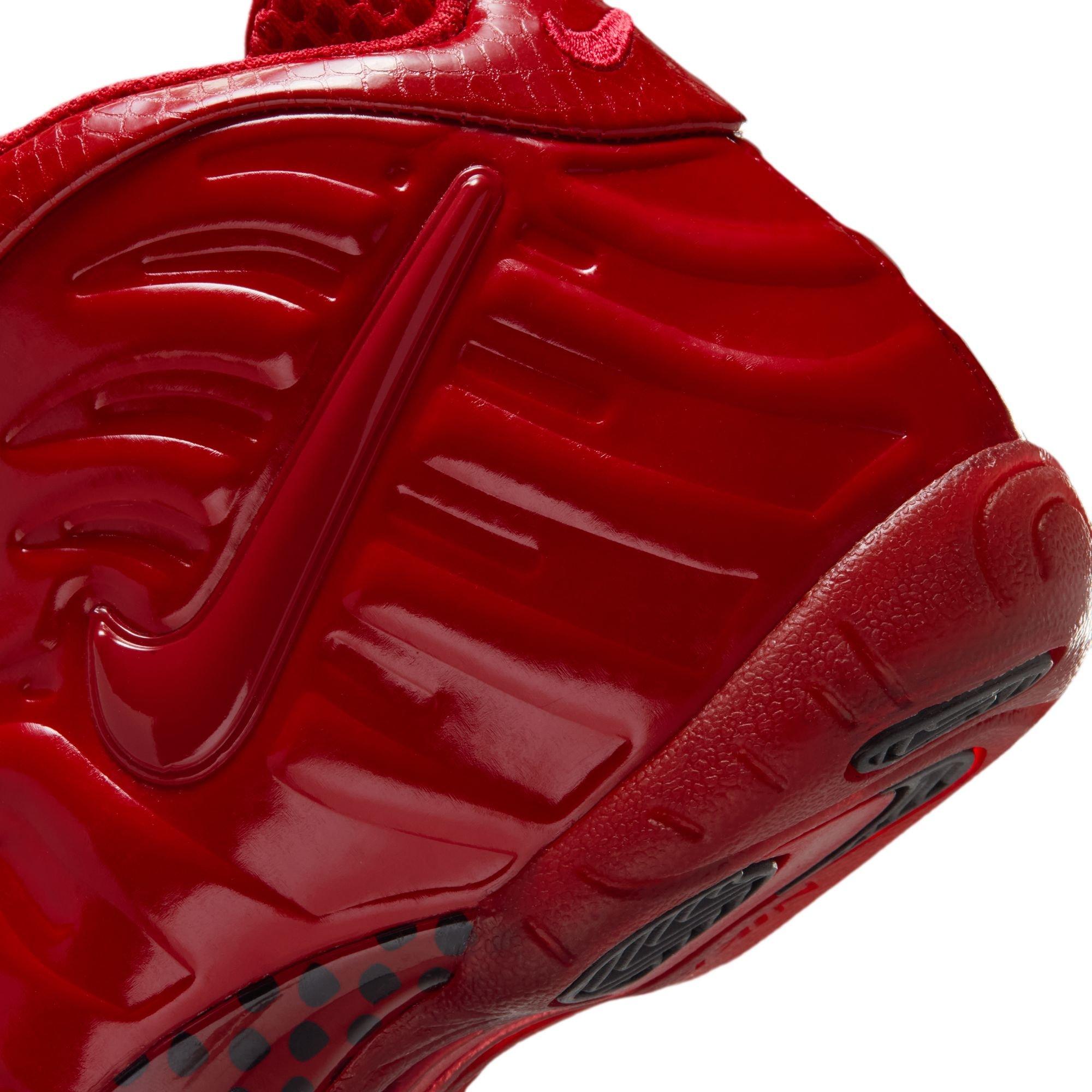 Nike Air Foamposite Pro "Gym Red" Preschool Kids' Shoe - GYM RED/BLACK Thumbnail View 6