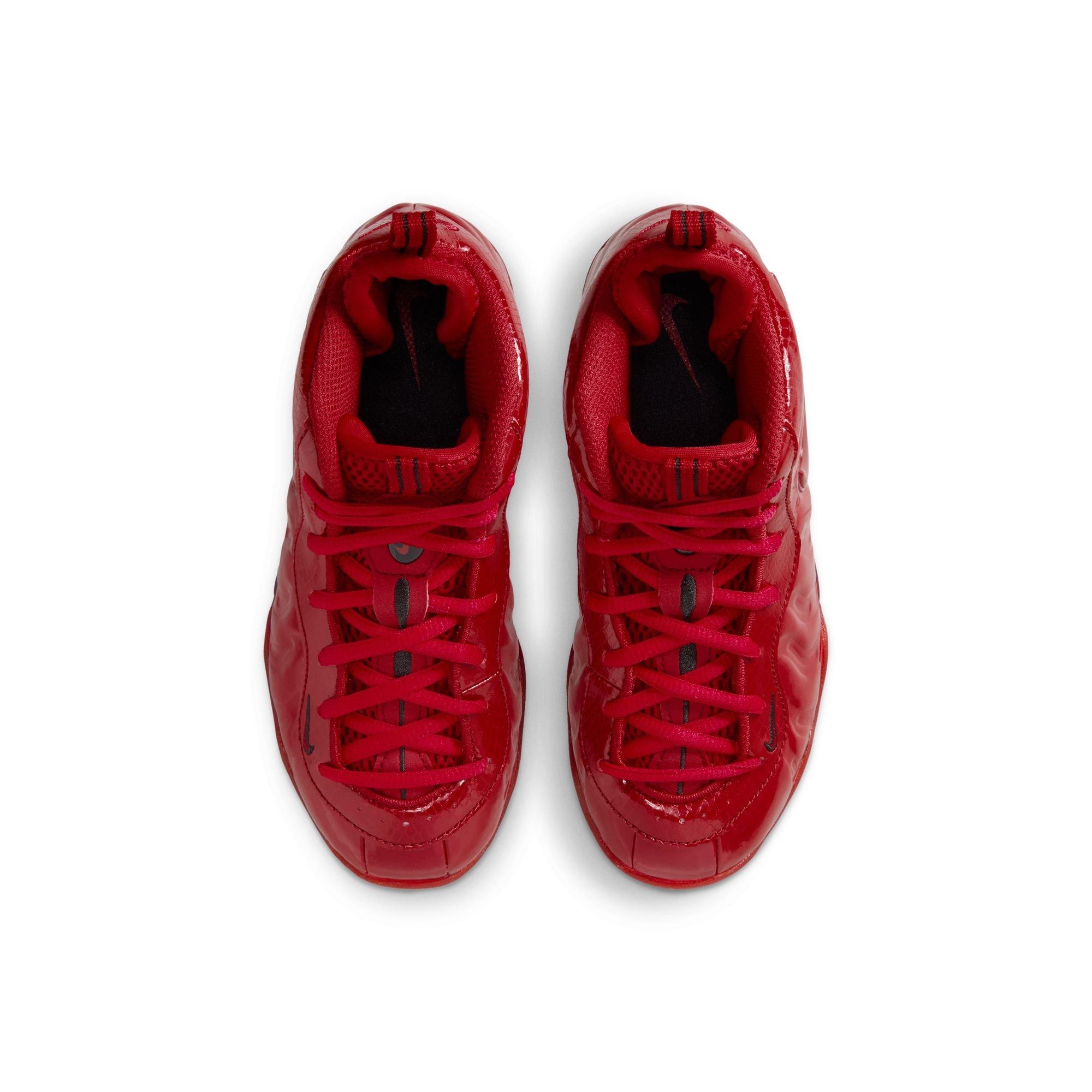 Nike Air Foamposite Pro "Gym Red" Preschool Kids' Shoe - GYM RED/BLACK Thumbnail View 10