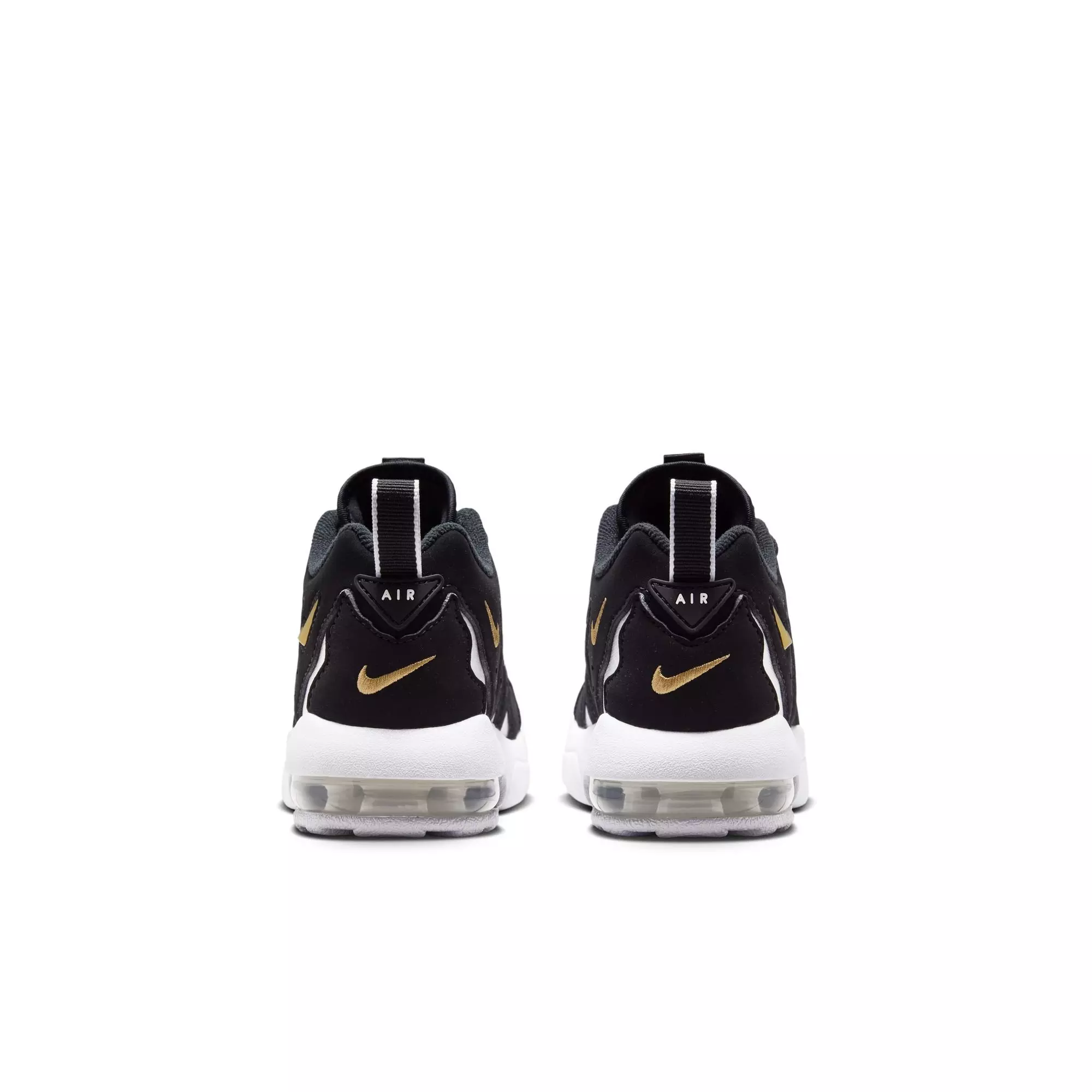 Nike Air DT Max '96 Low "Black/White" Preschool Kids' Shoe - BLACK/METALLIC GOLD/WHITE